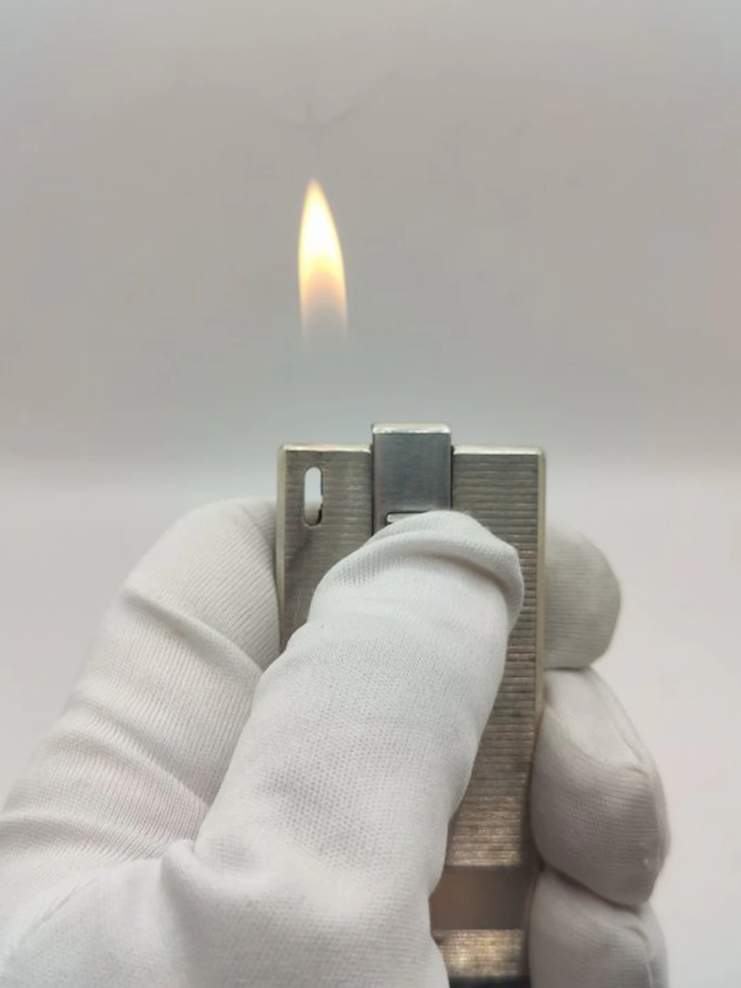 Maruman - M-514 - No reserve price - Pocket lighter - Silver plated