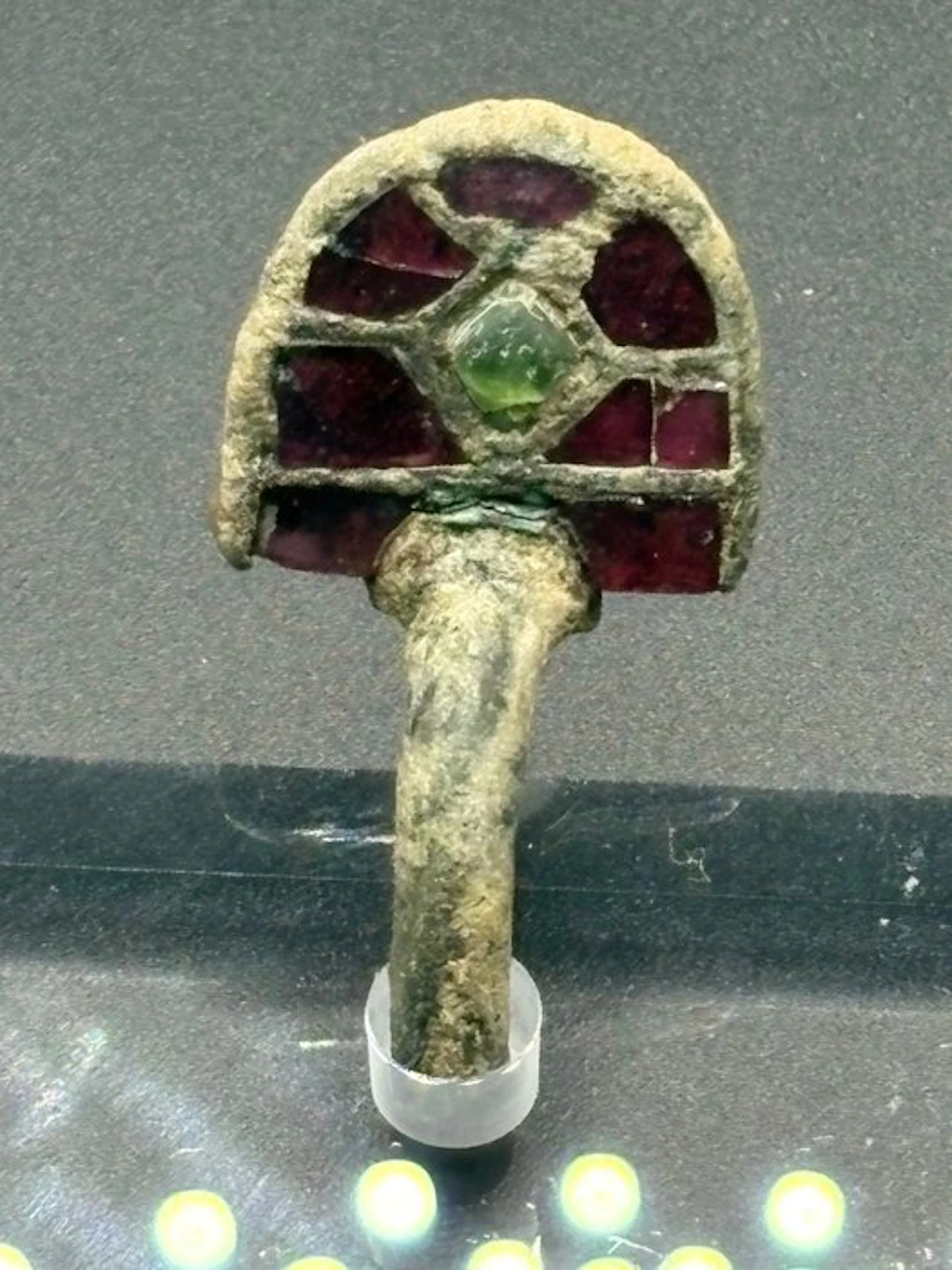 Byzantine Bronze Ornamental element of a Visigothic...