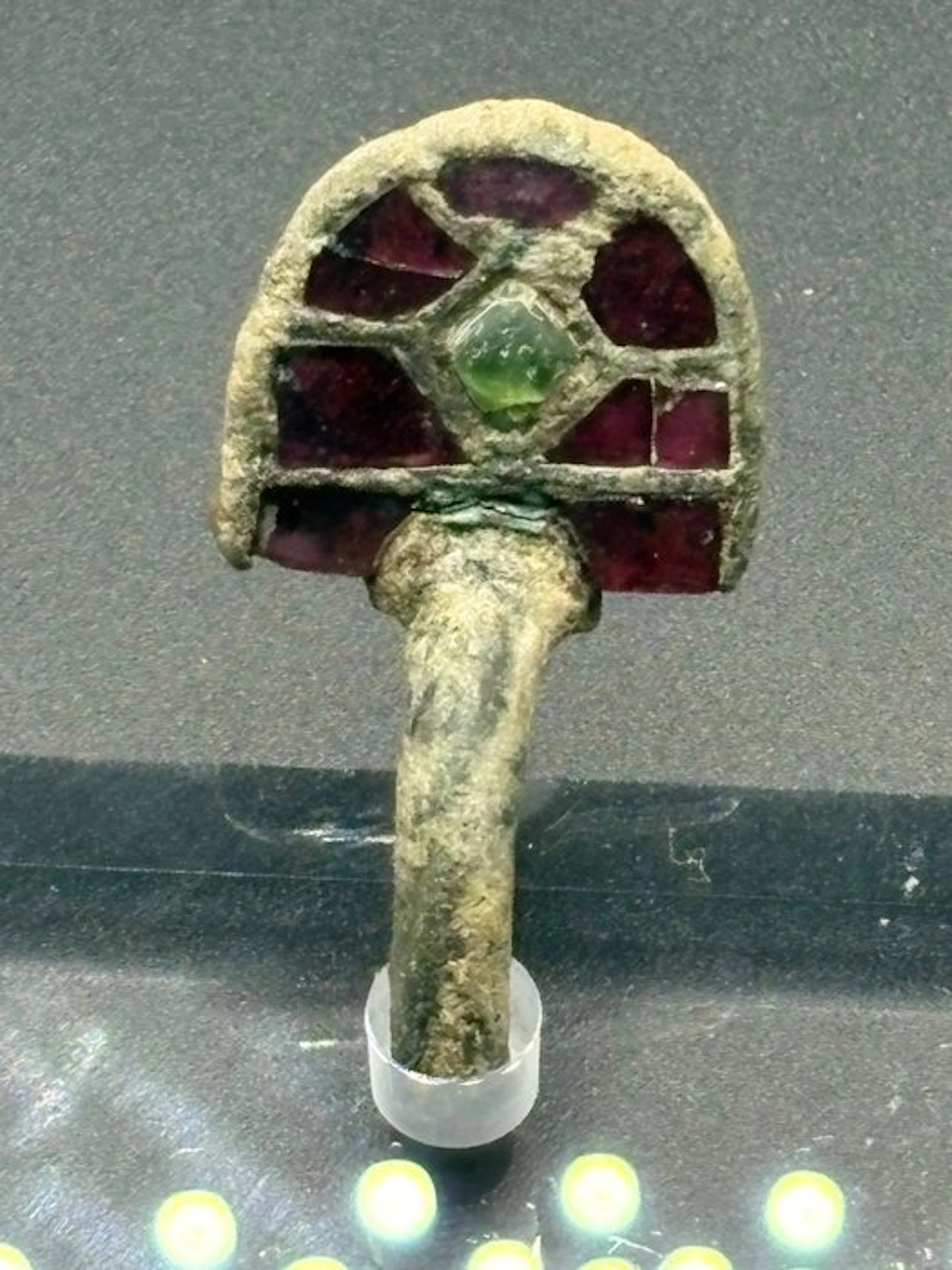Byzantine Bronze Ornamental element of a Visigothic...