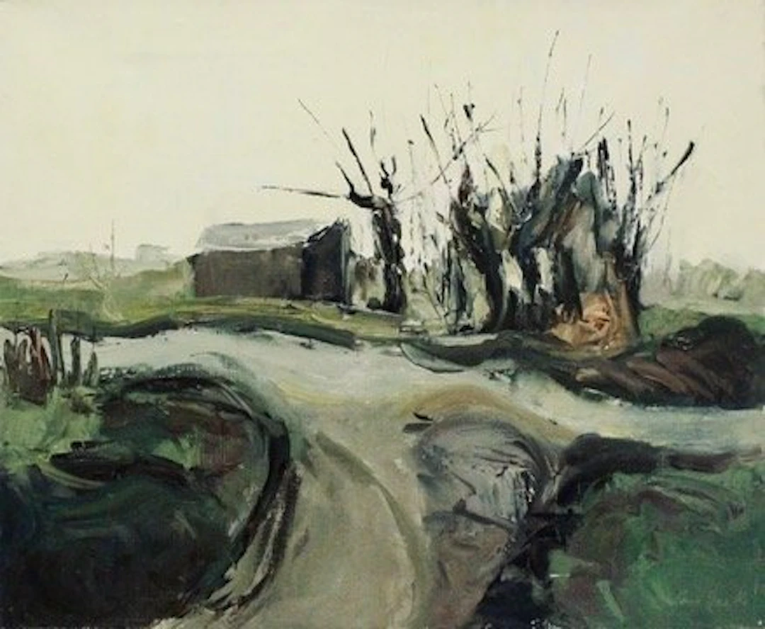 Arthur VAN HECKE (1924-2003) - Les Saules
