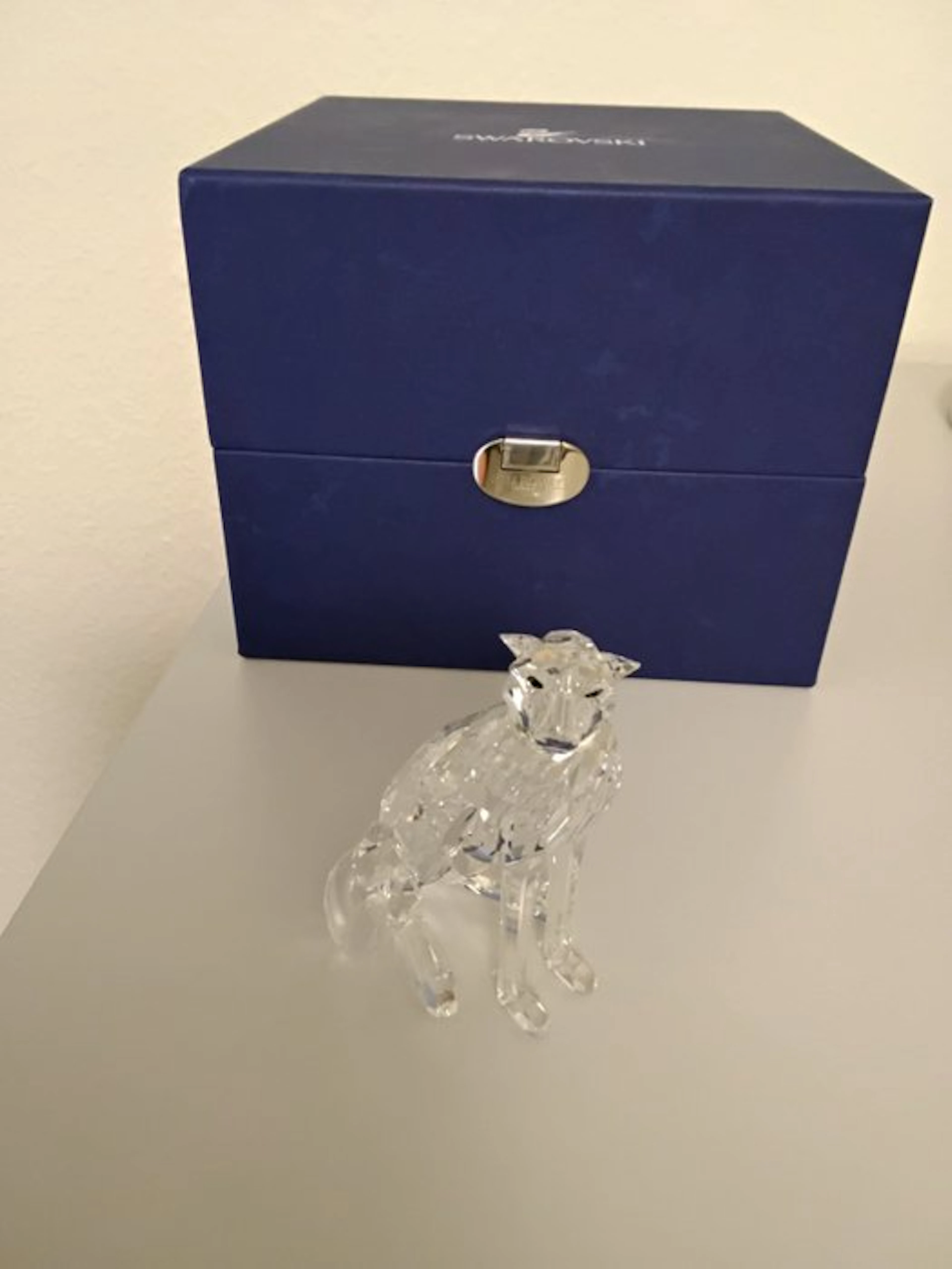 Swarovski - Figurine - Cheetah 183225 - Box - Crystal