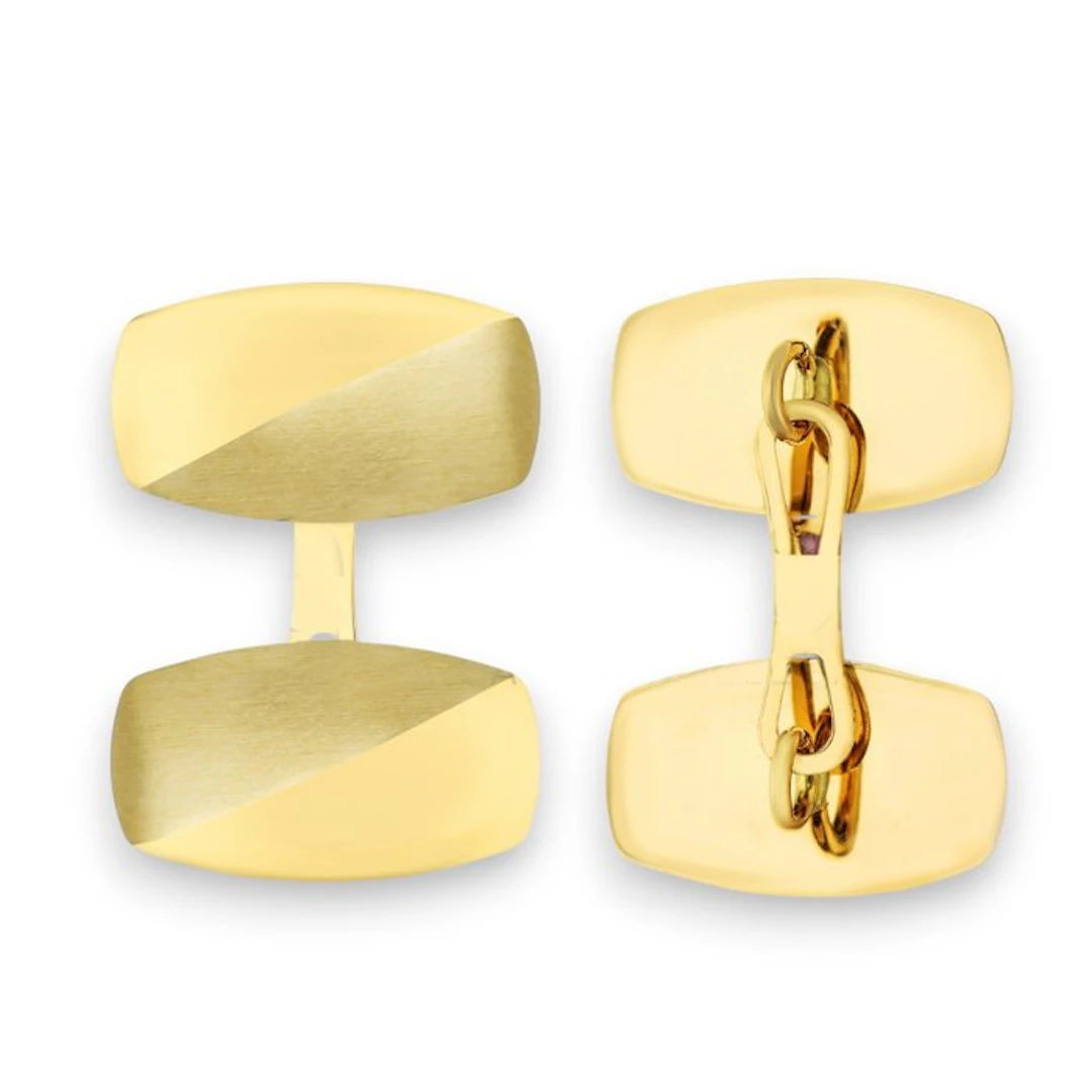 Cufflinks - 18 kt. Yellow gold - Cufflinks, 18k, 4g