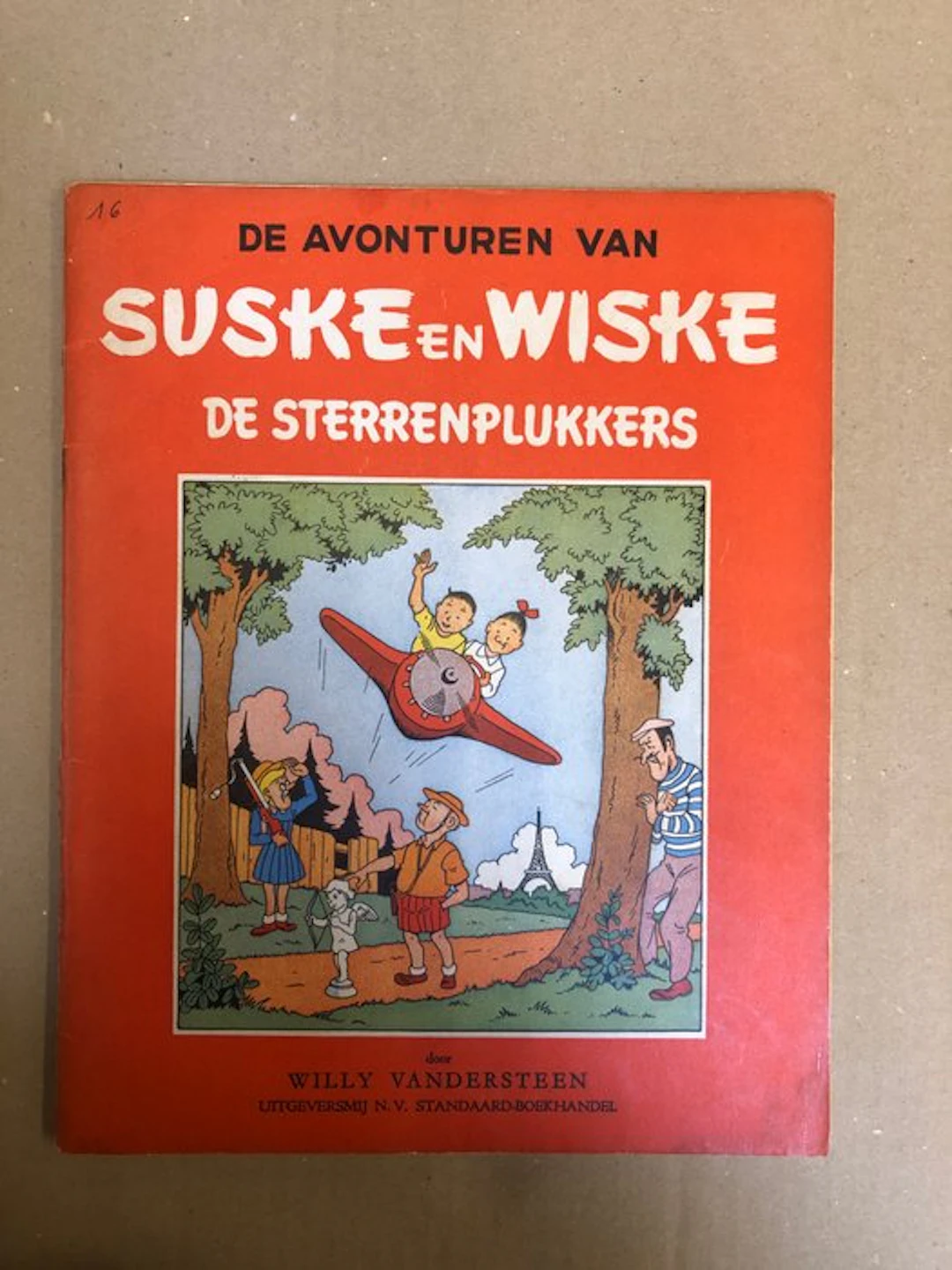 Suske en Wiske RV-16 - De sterrenplukkers - 1 Album - First edition - 1952
