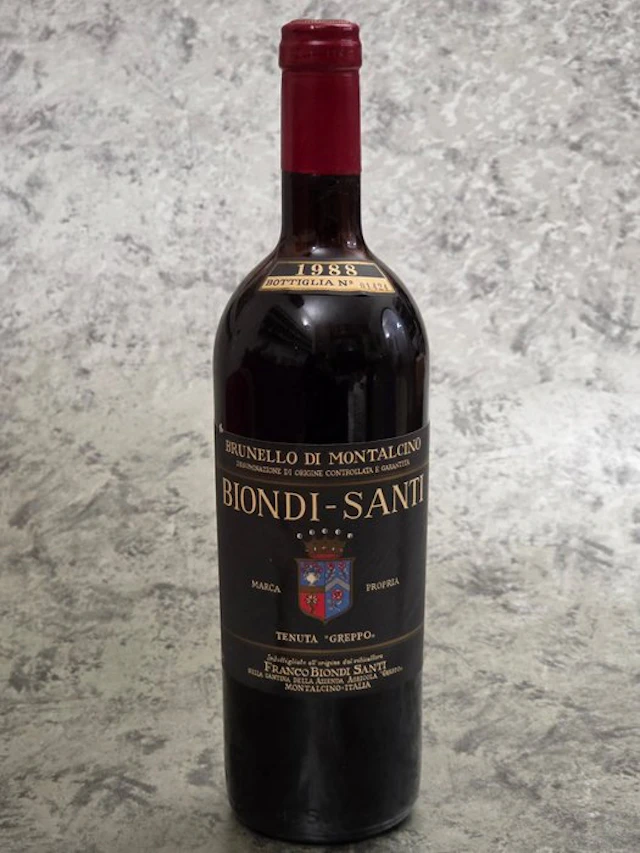 1988 Biondi Santi, Tenuta Greppo - Brunello di Montalcino - 1 Bottle (0.75L)