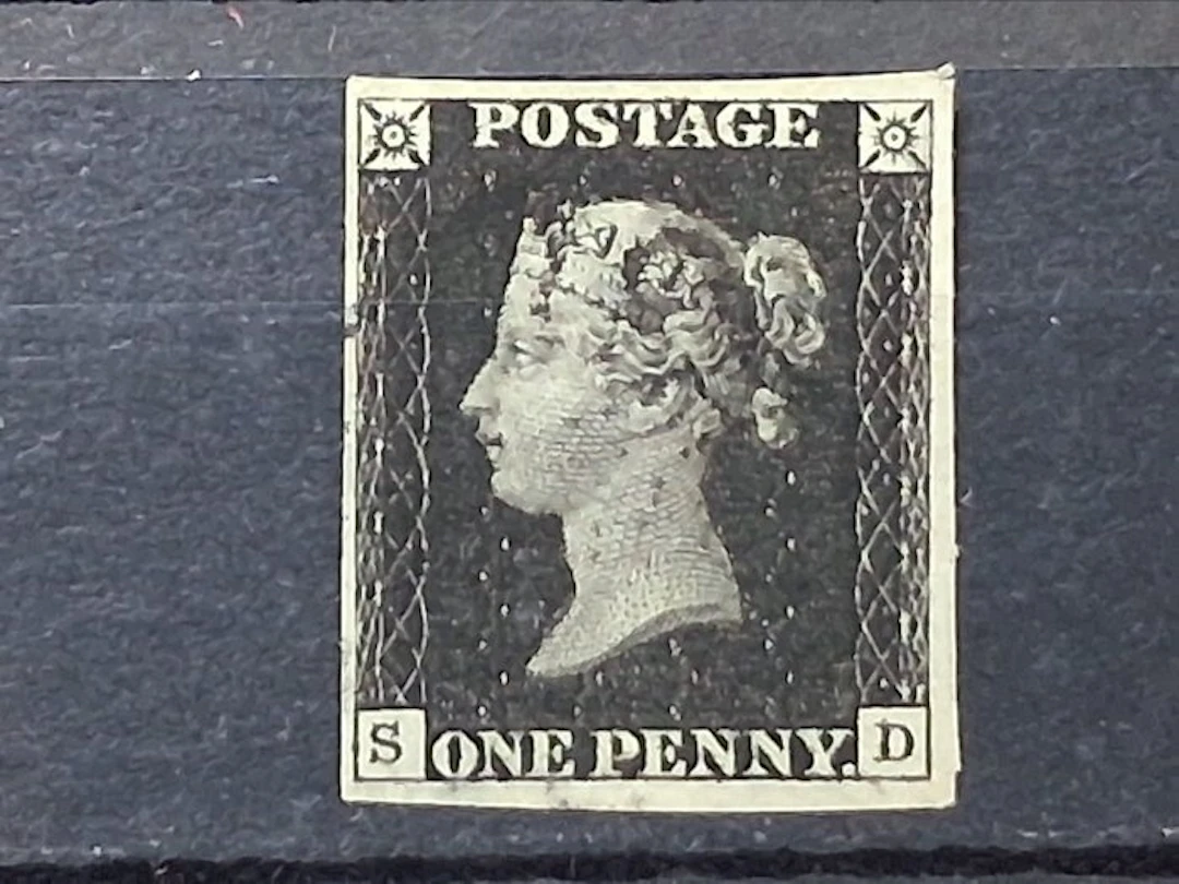 Great Britain 1840 - 1 penny black