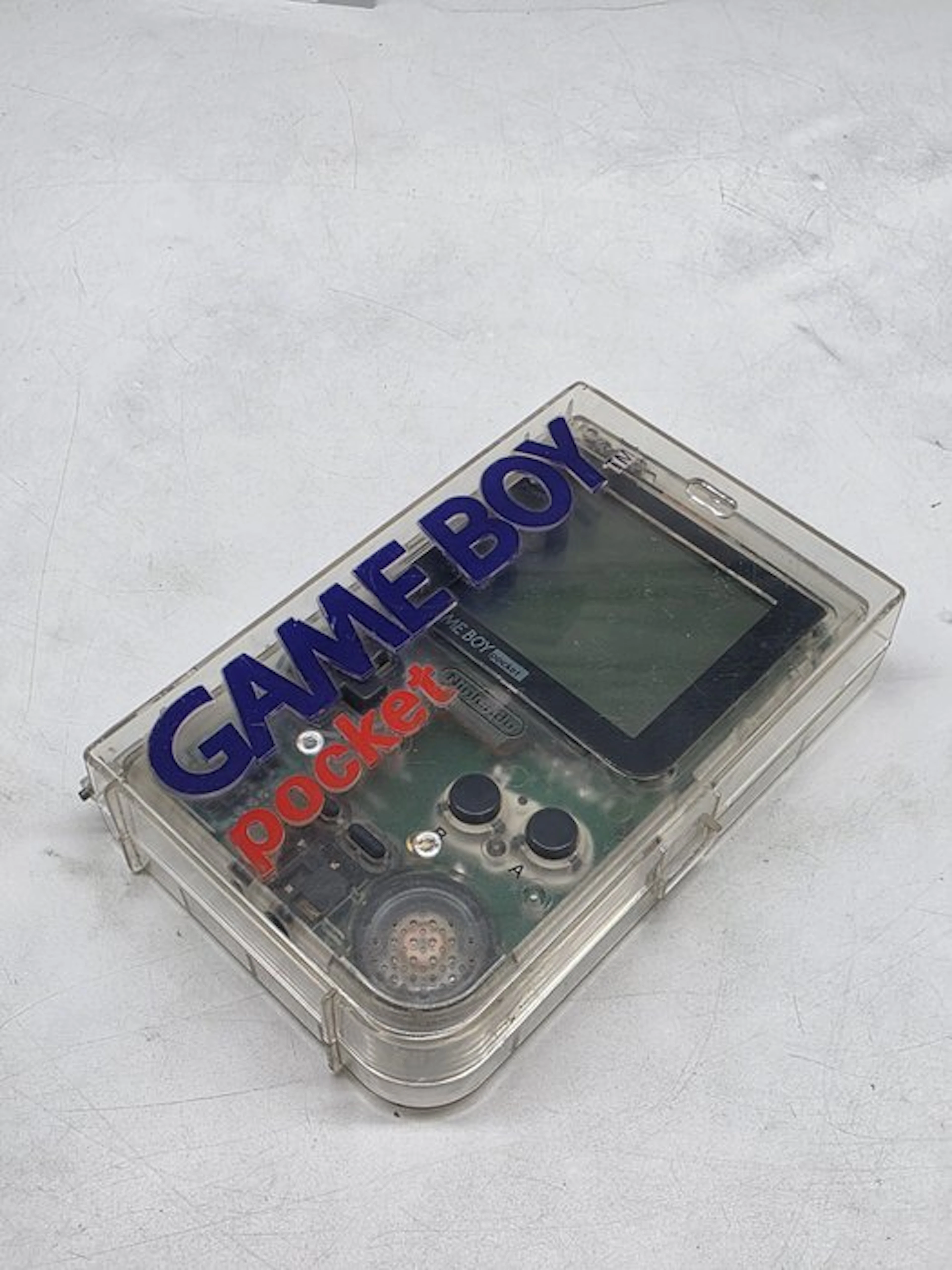 Nintendo - Gameboy Pocket - Rare - Mgb-01 - "Skeleton"...