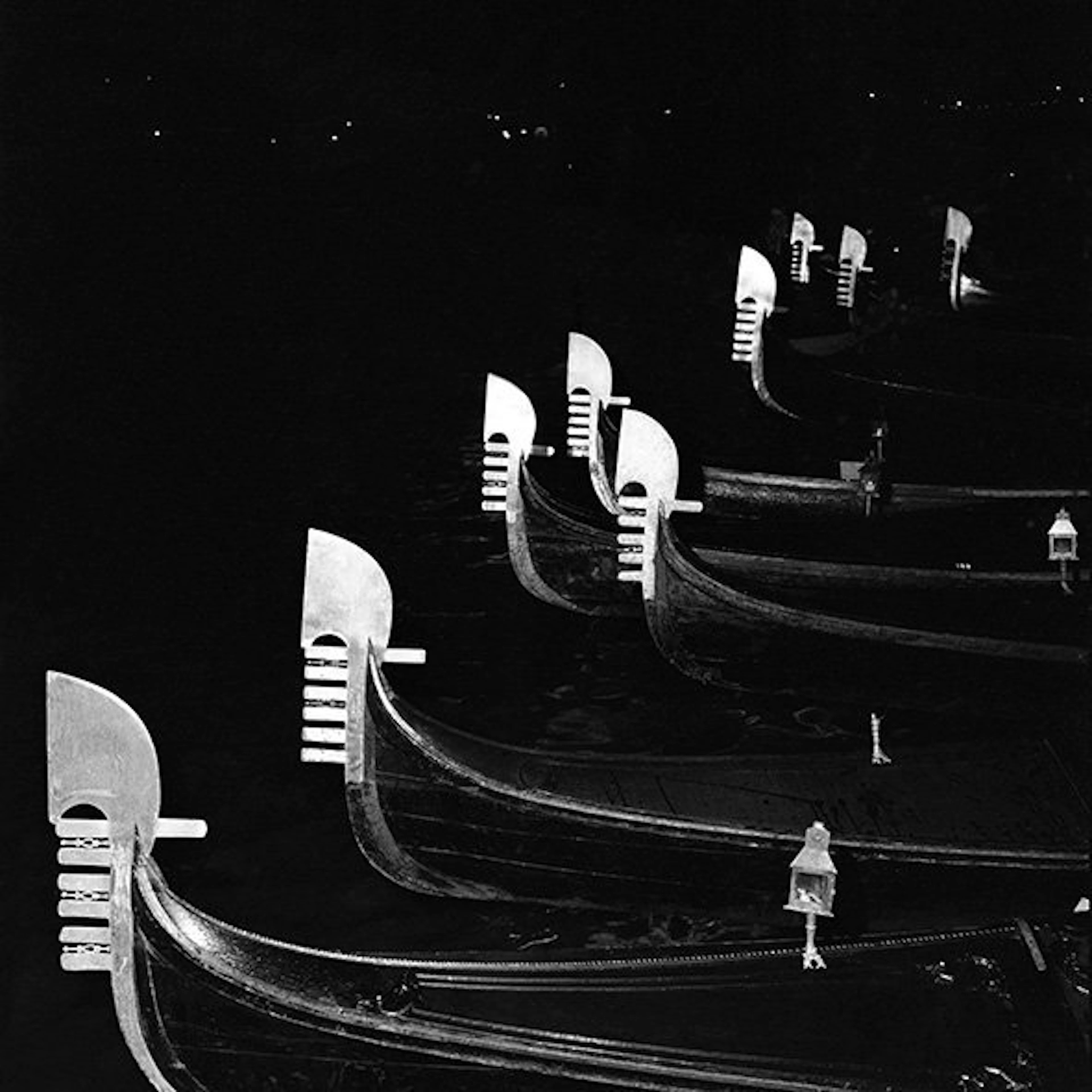 Camerapohoto Epoche/Vittorio Pavan - 15-Venezia di notte/gondole, 1962