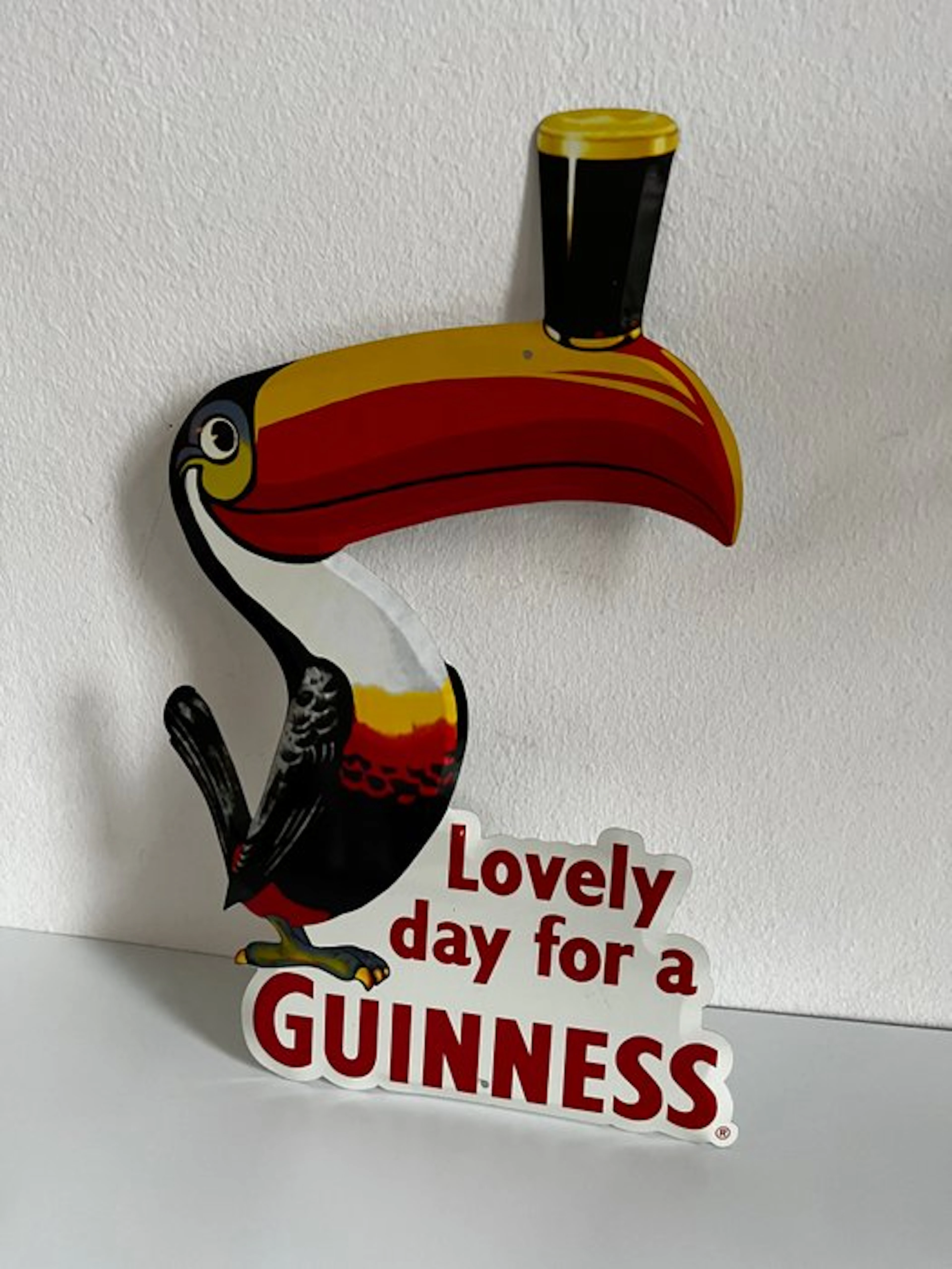 Guinness Toucan advertising sign – Lovely day for a...