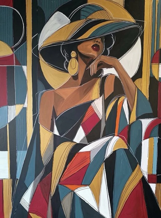Kiri Aguilera (1982) - XL - Elegancia Art Déco