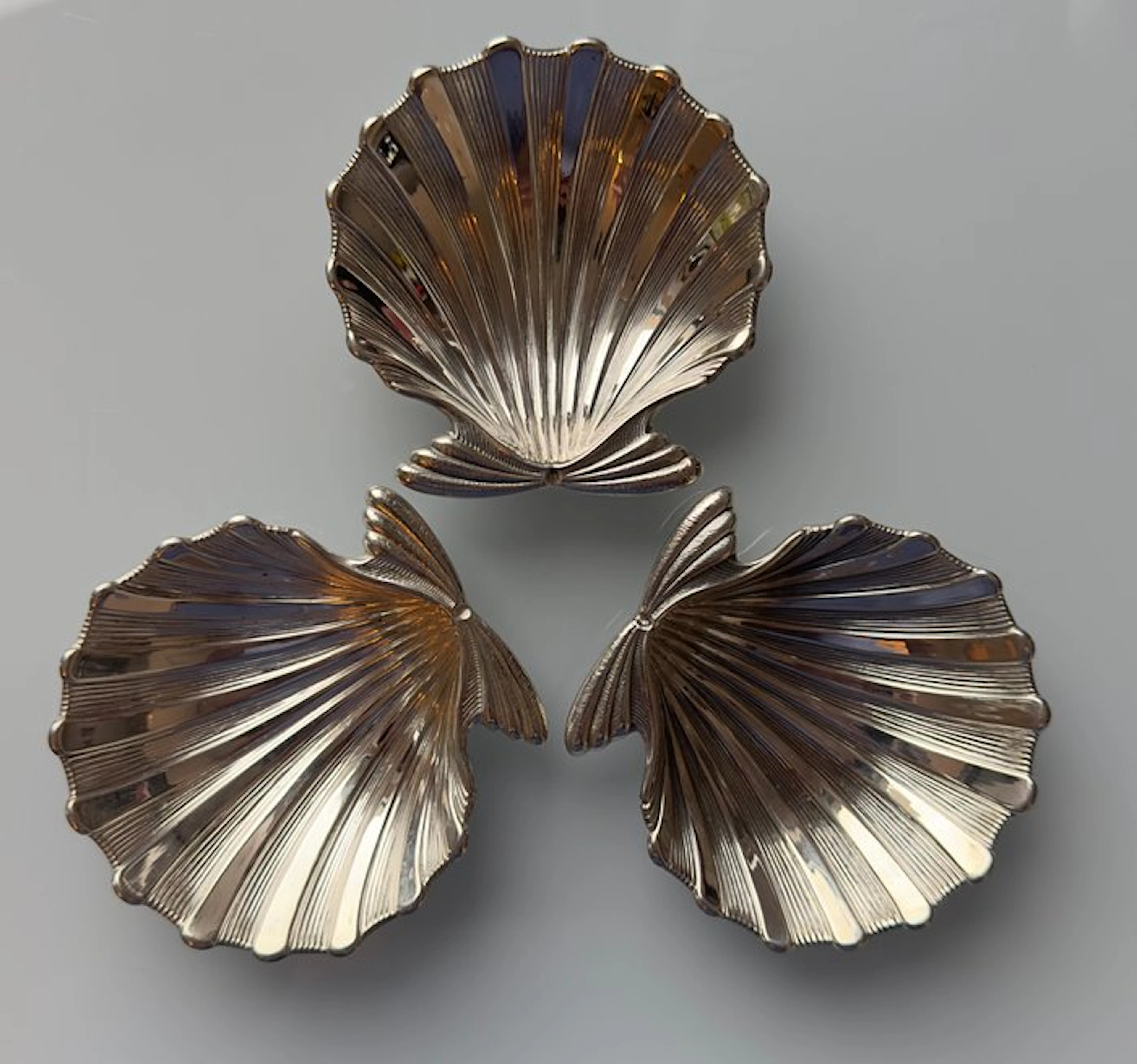 BUCCELLATTI - Gianmaria Buccellati - Dish (3) - Kammmuschel - .925 silver