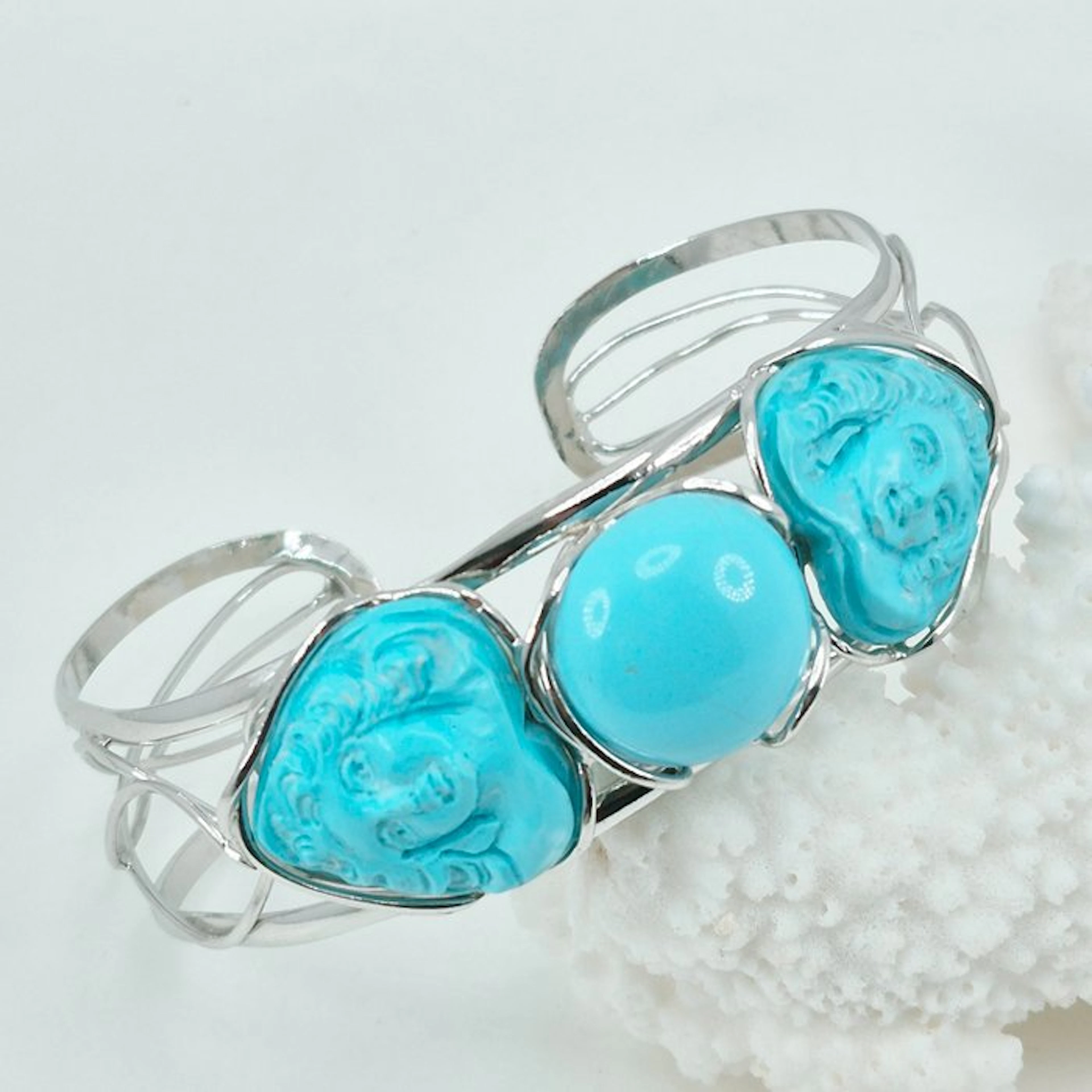 Silver Bracelet - Turquoise Arizona