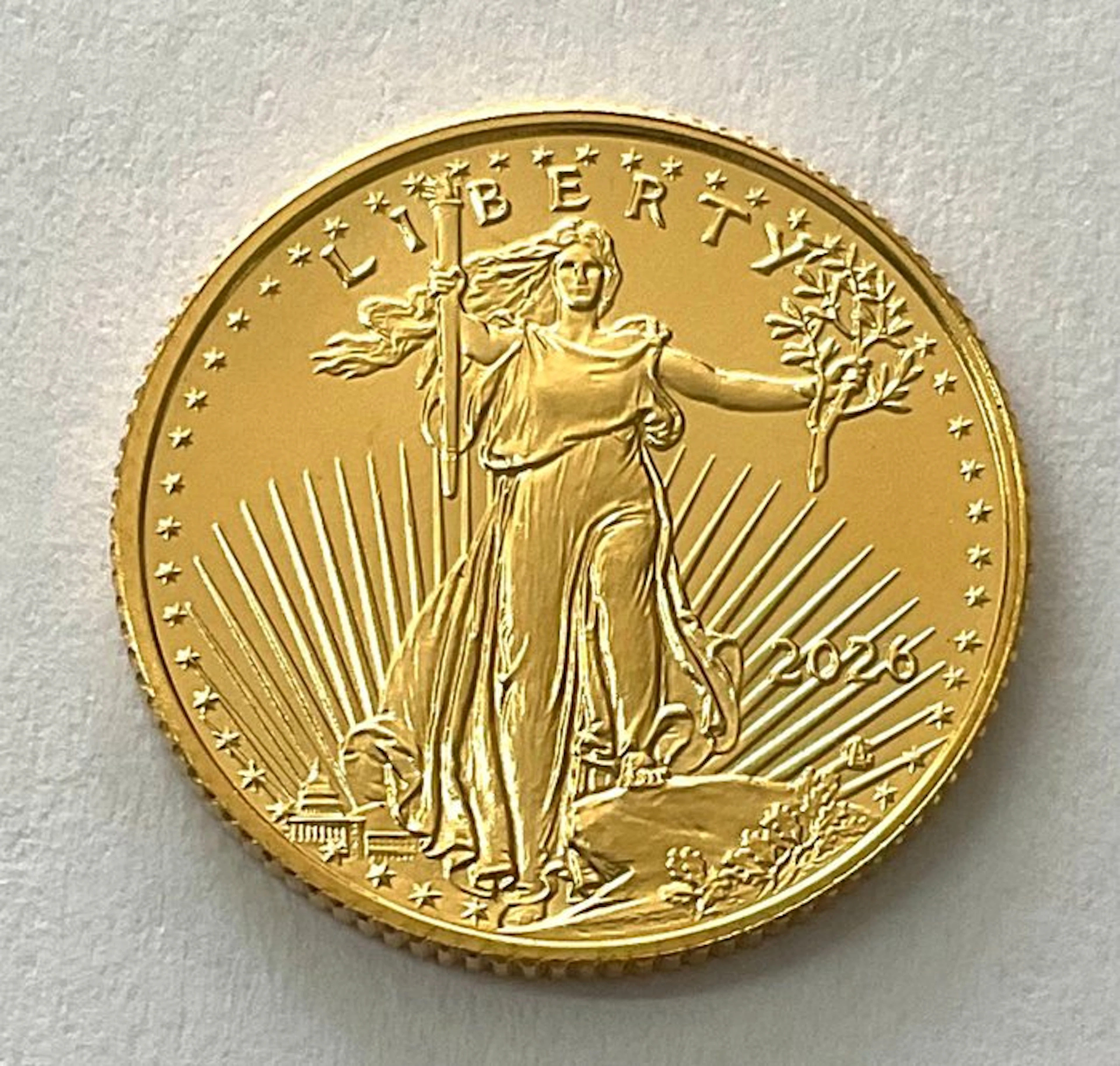 United States. 5 Dollars 2026 - American Eagle - 1/10 oz Gold
