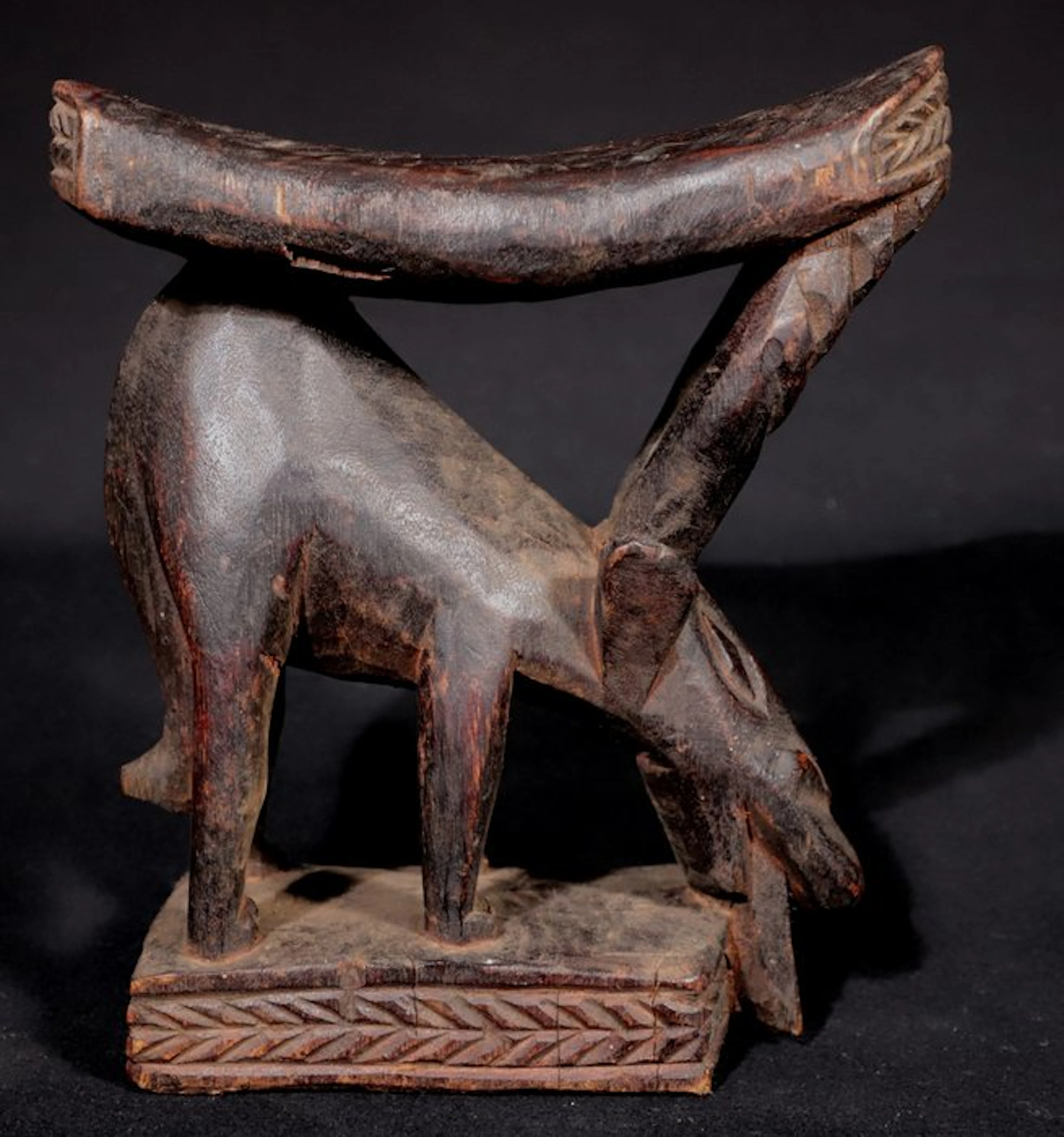 Neck rest - Luba Antelope - wood - 19 cm