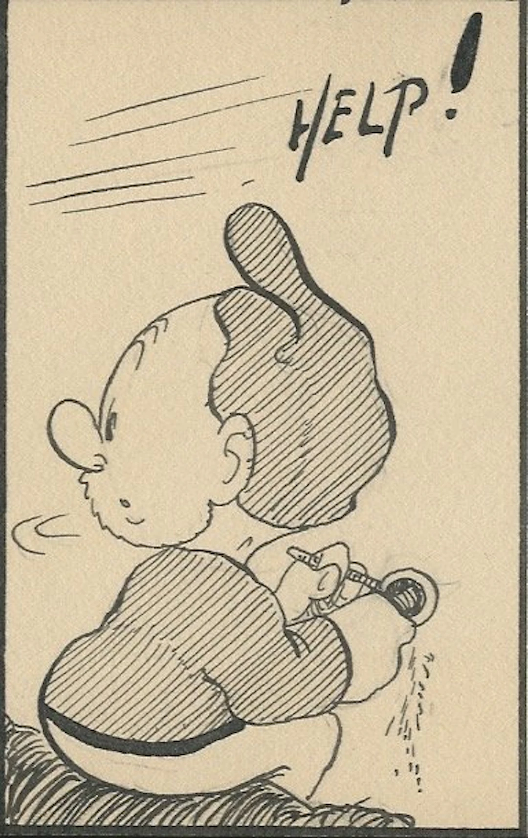 Dulieu, Jean - 1 Original drawing - Paulus de Boskabouter...