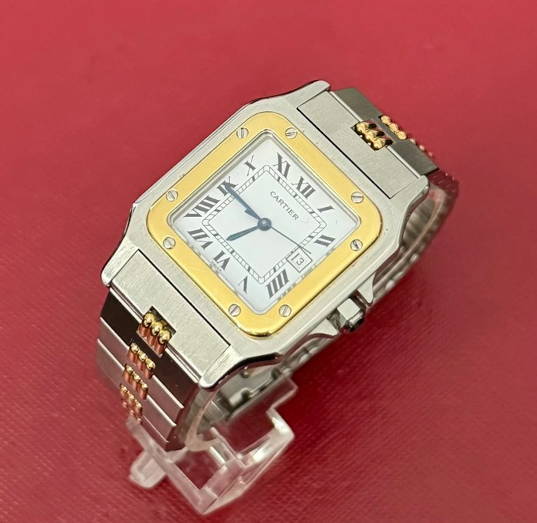 Cartier - Santos Carree Galbee - 2961 - Unisex - 1990-1999