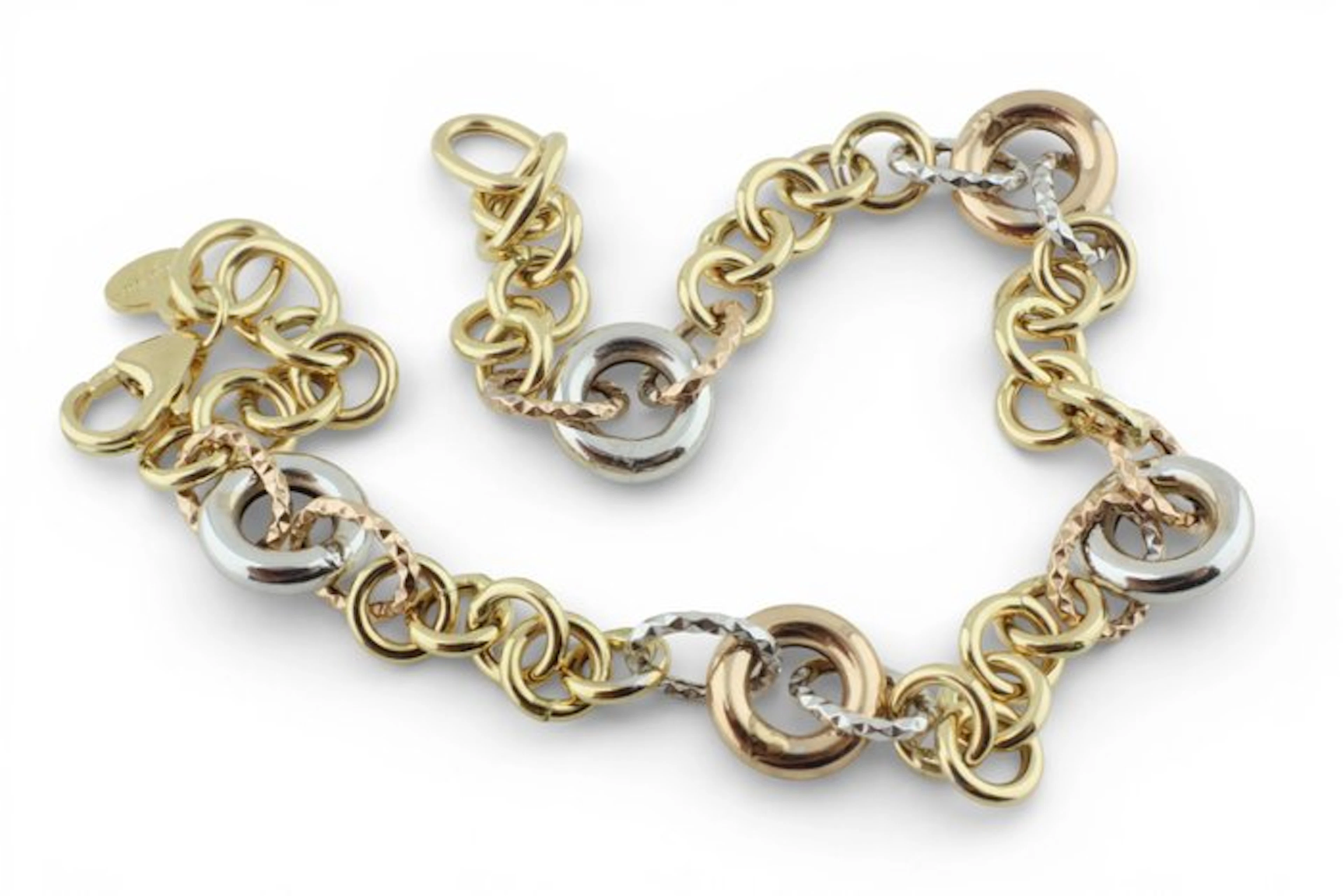 Bracelet - 18 kt. White gold, Yellow gold, Rose gold
