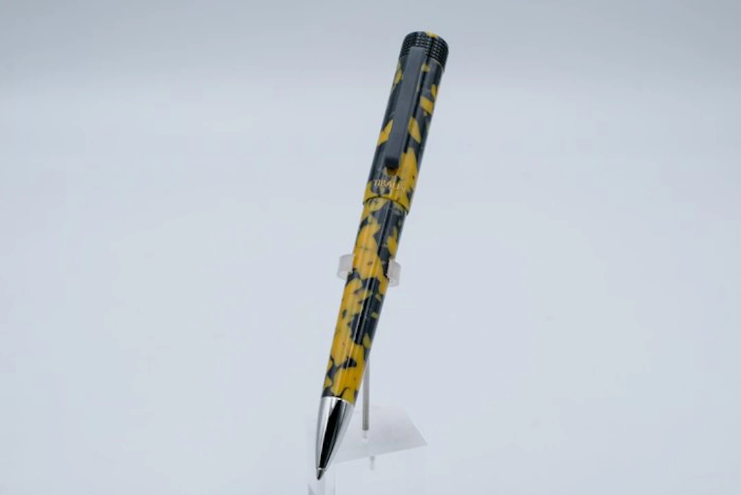 Tibaldi - Perfecta - BI-CO Black & Yellow - Ballpoint pen