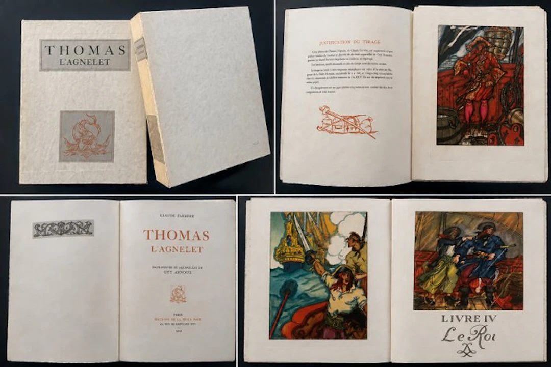 C. Farrère - G. Arnoux - Thomas l'agnelet / Arnoux - Farrere - 1927