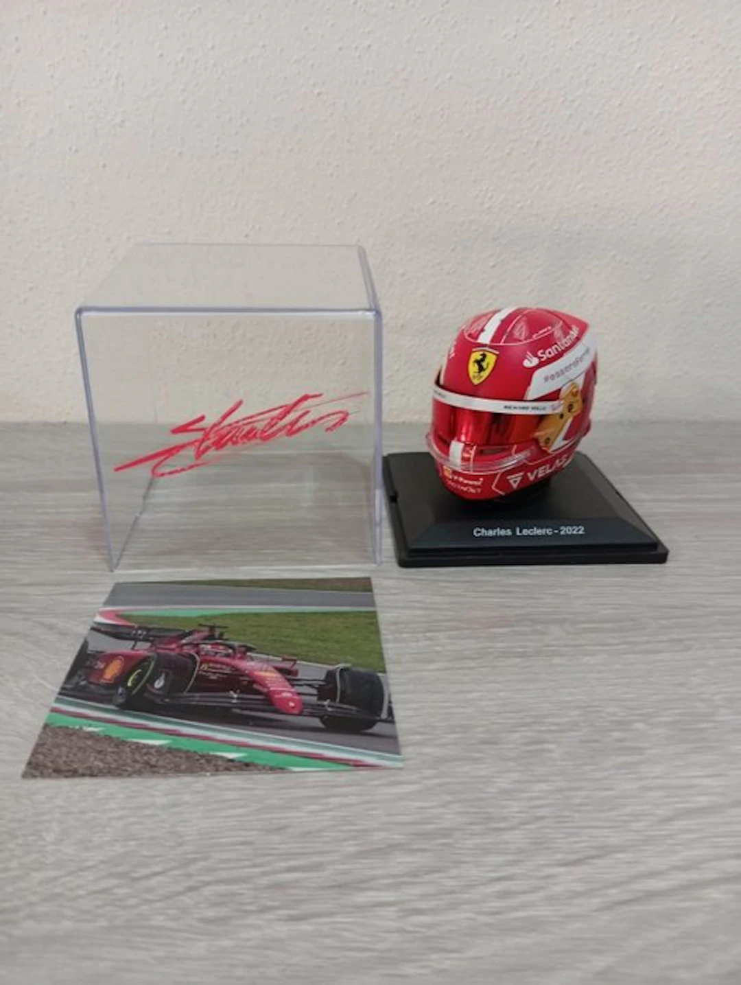 Ferrari - Season Helmet - Charles Leclerc - 2022 - Scale 1/5 Helmet