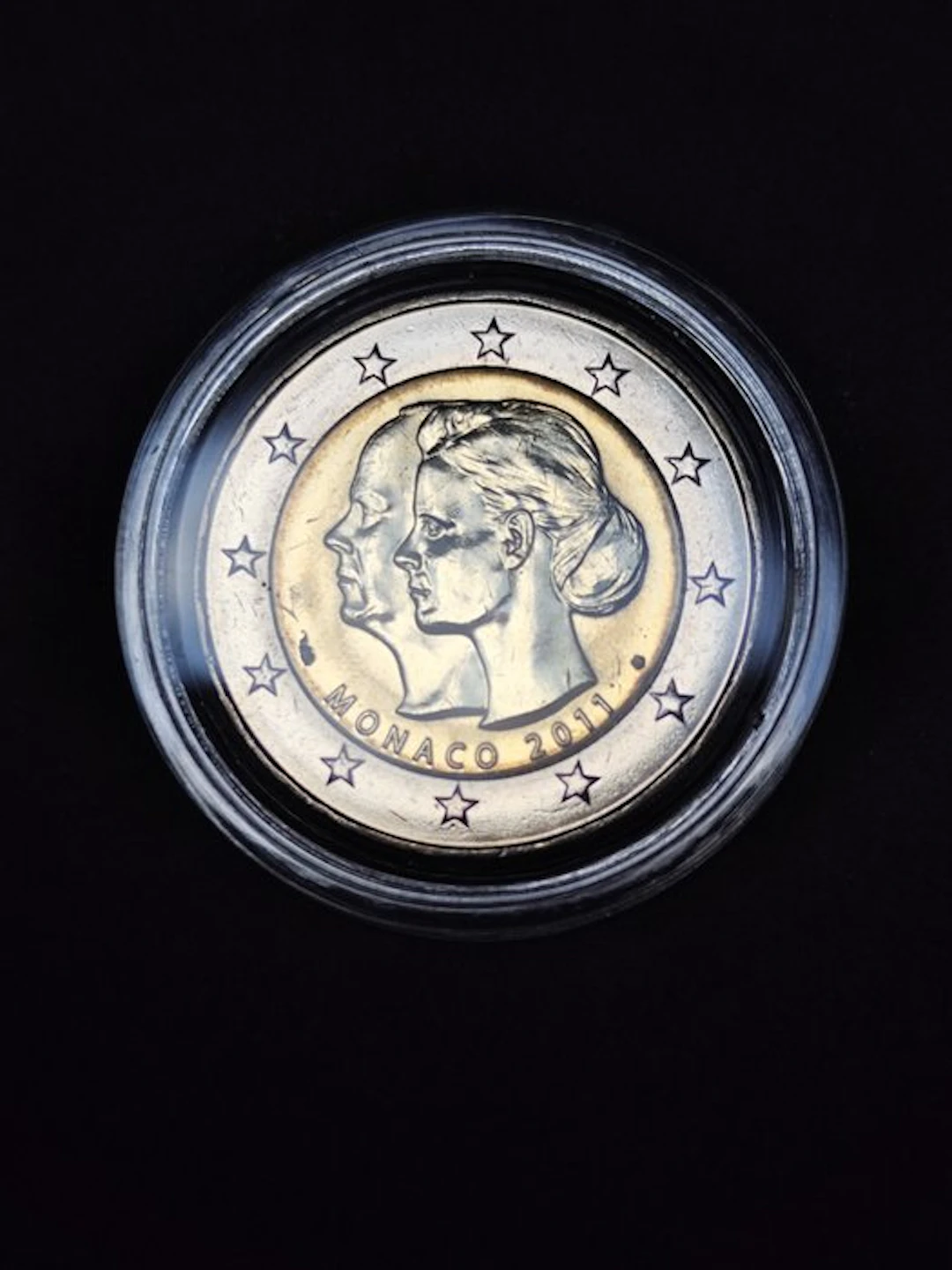 Monaco. 2 Euro 2011 "Mariage Princier" (sous capsule) (No reserve price)
