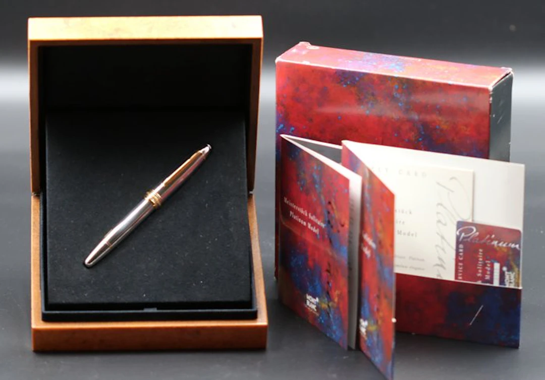 Montblanc - Maisterstuck 146 solid platinum - Fountain pen