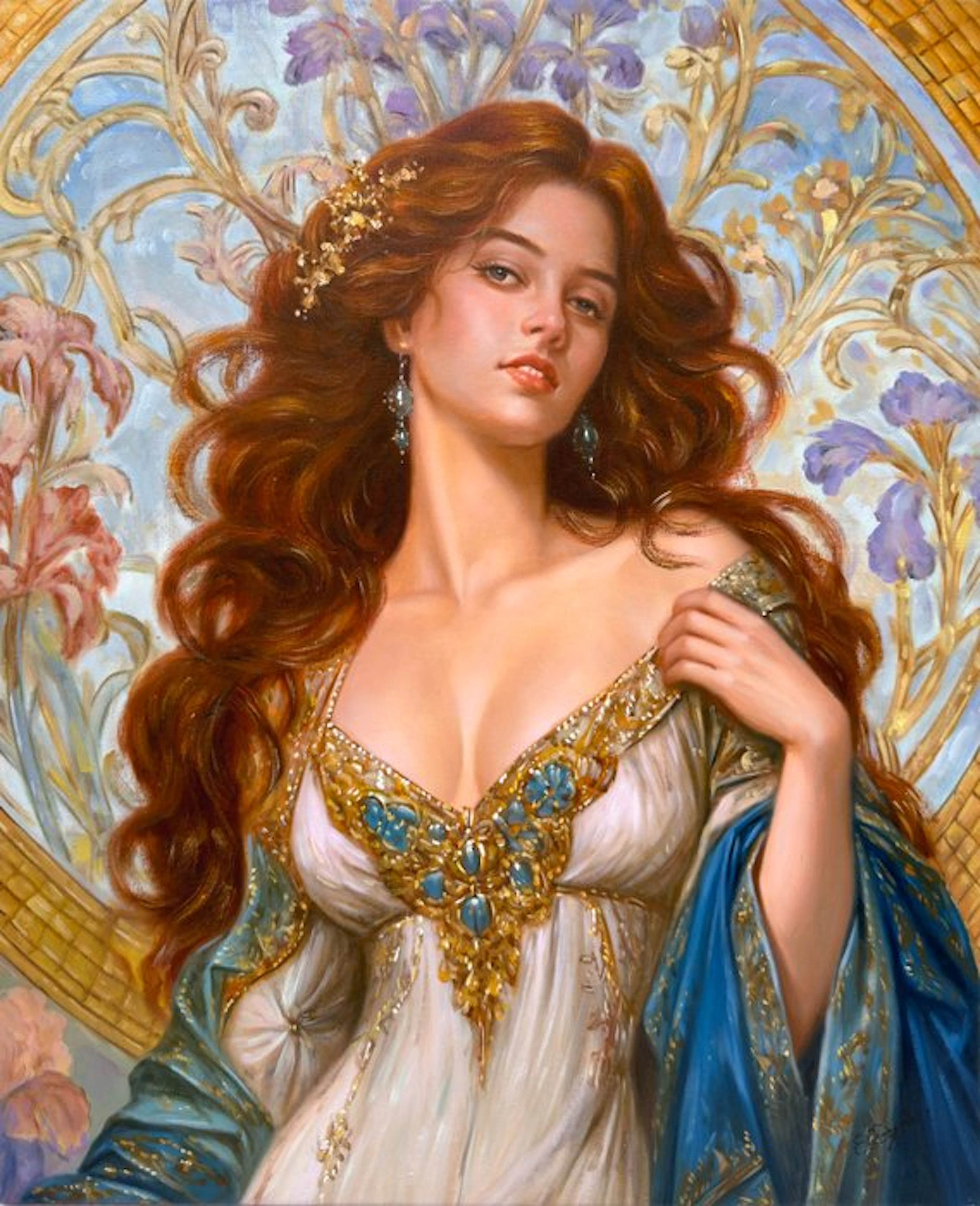 Ekaterina Dzuba (1982) - Parmi les Iris