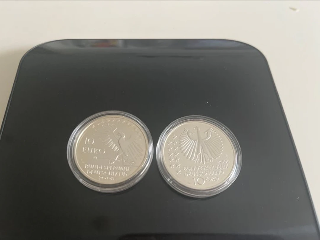 Germany. 10 Euro 2008 (2 coins) (No reserve price)