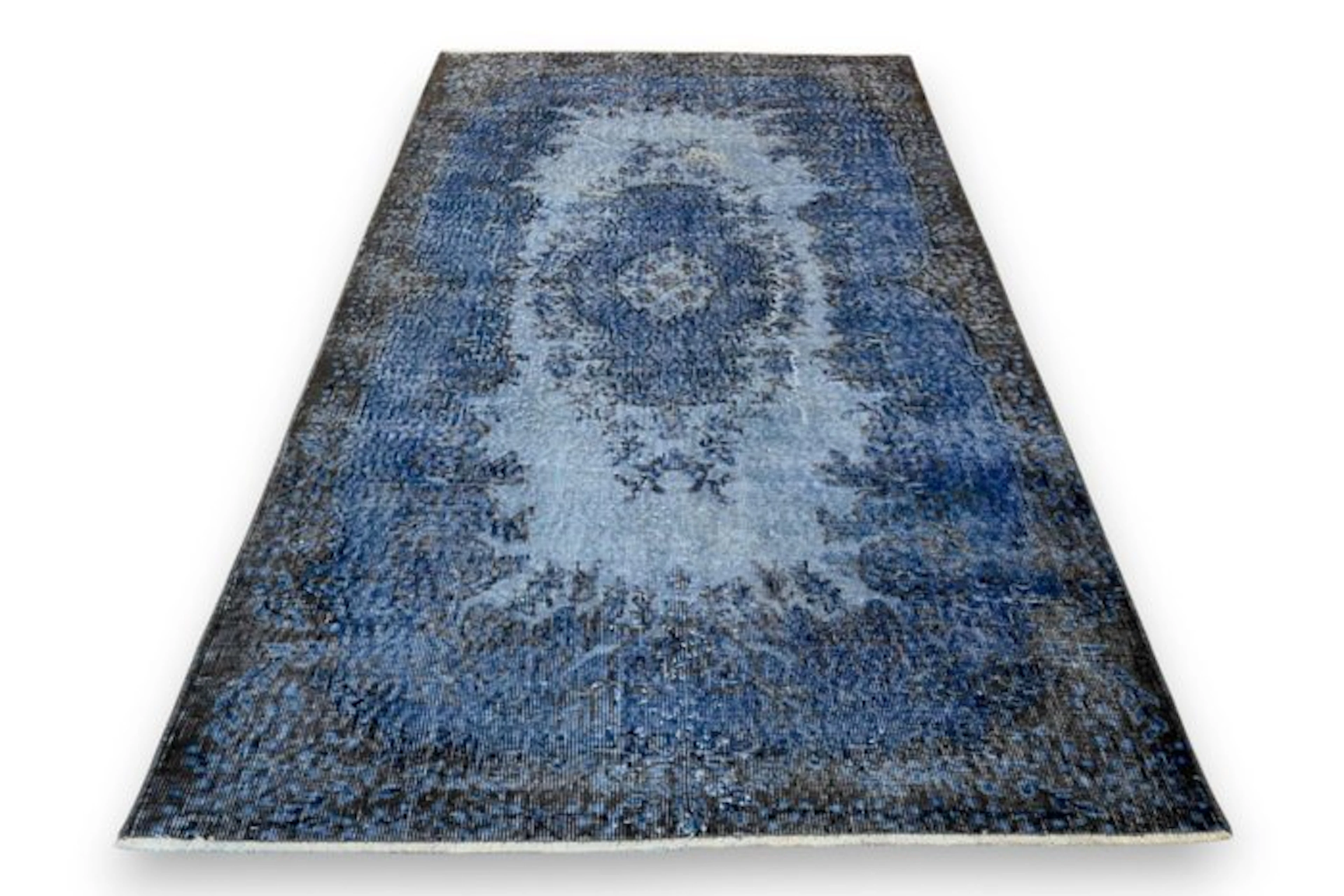 Blue vintage - Rug - 210 cm - 120 cm - √ handmade √ certificate