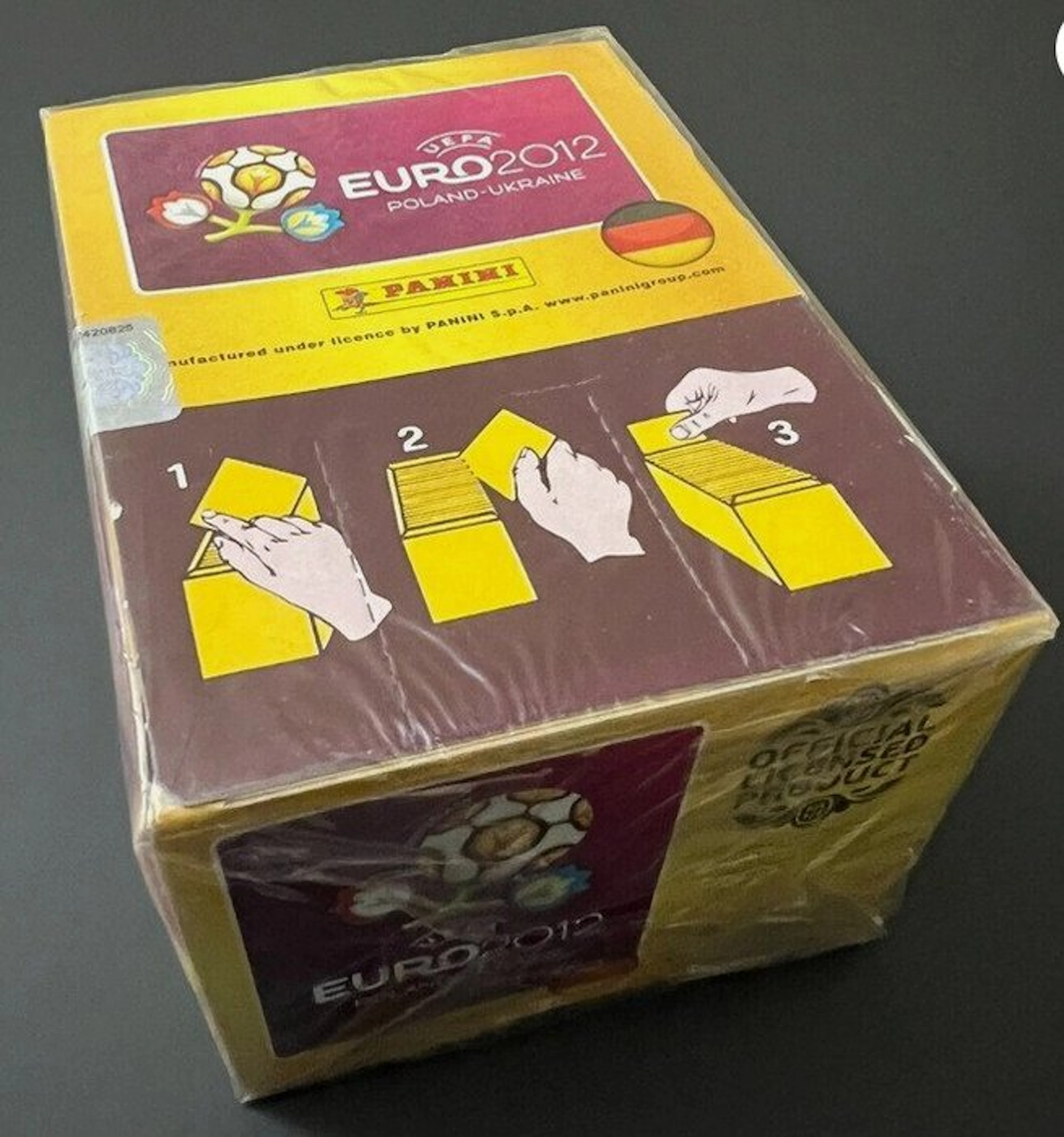 Panini Euro 2012 - 100 packs German edition - Cristiano...