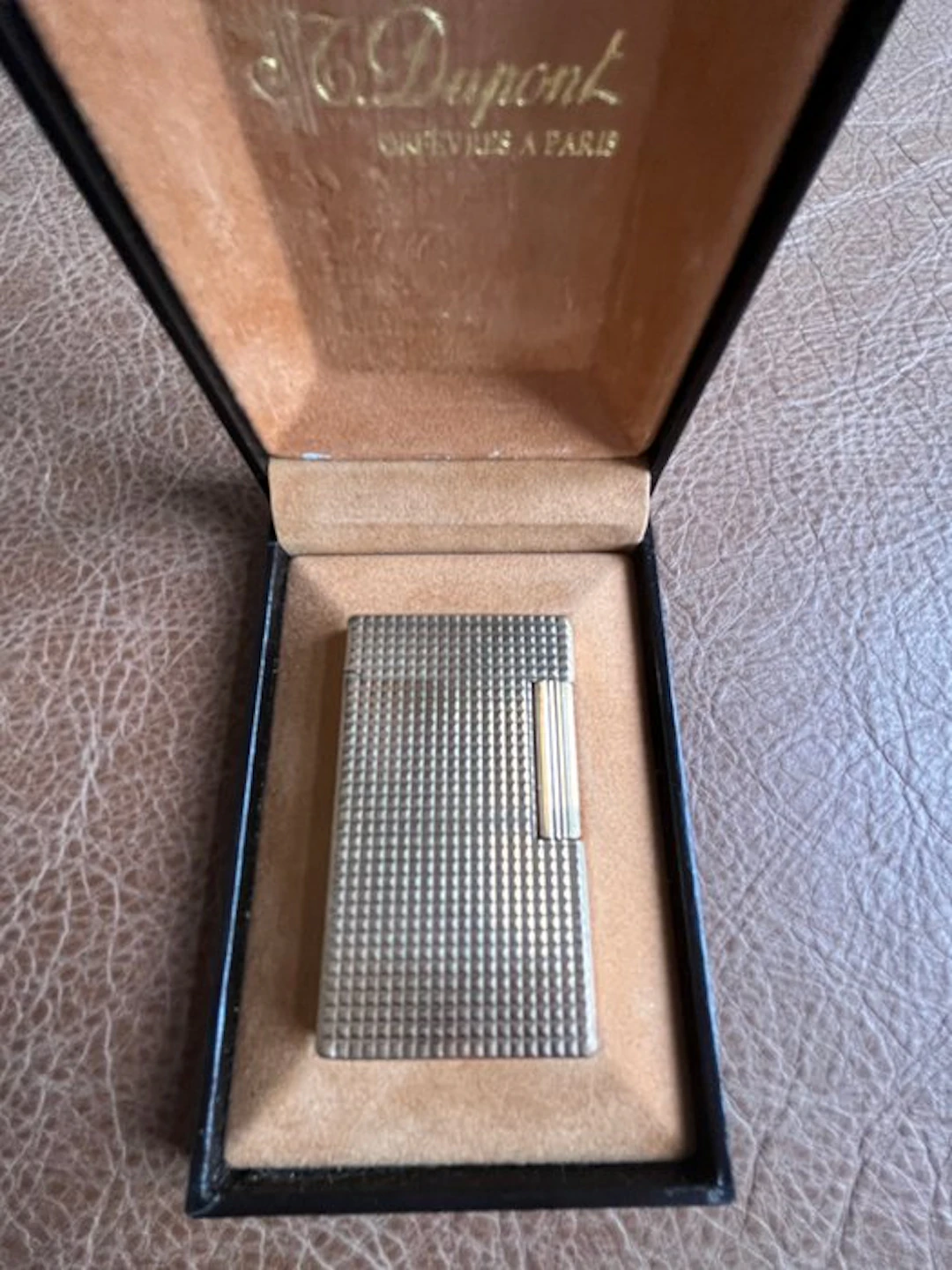 S.T. Dupont - Ligne 2 - Pocket lighter - Gold plated