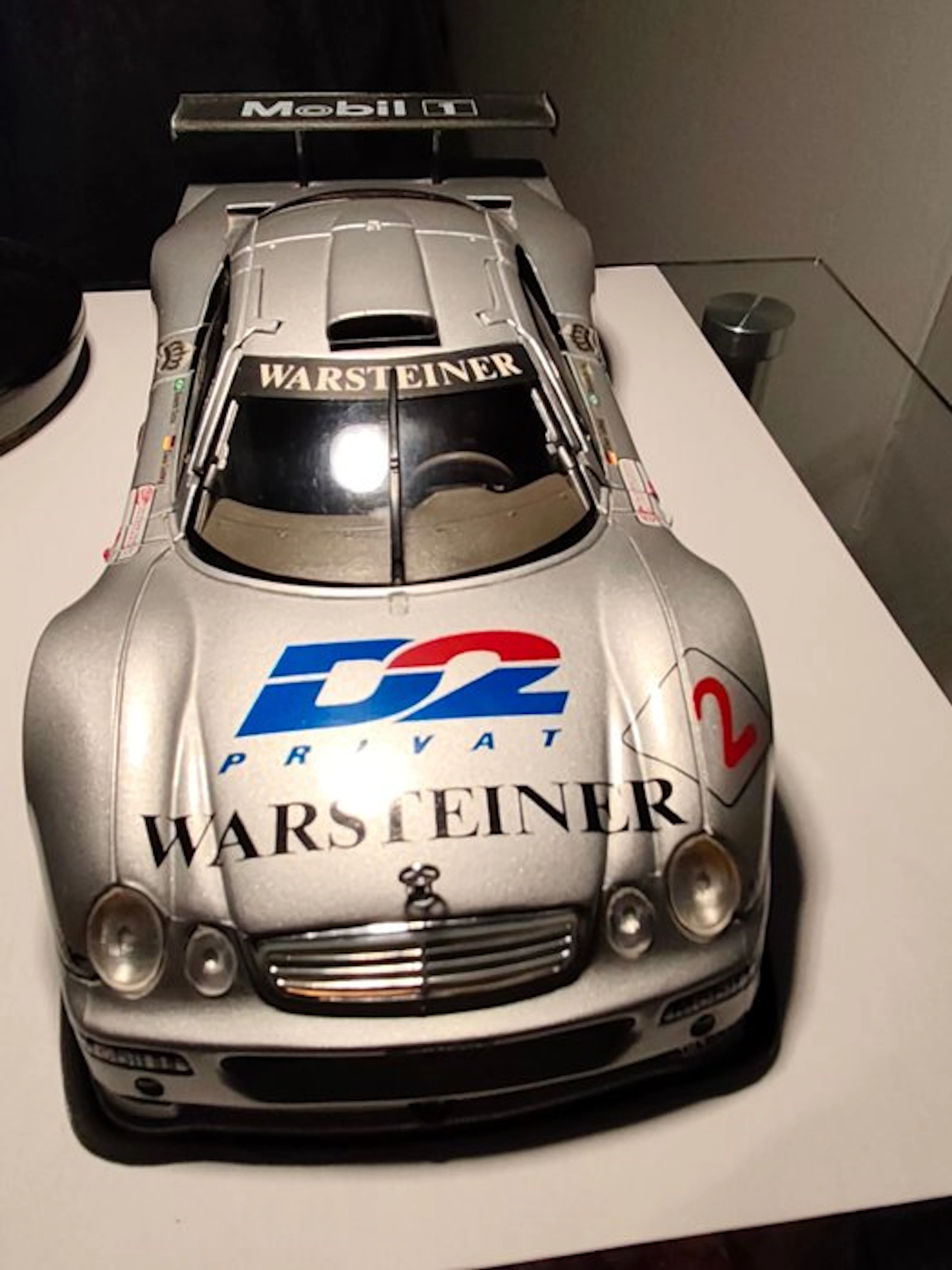 UT 1:18 - Model race car - Mercedes-Benz CLK GTR Warsteiner D2