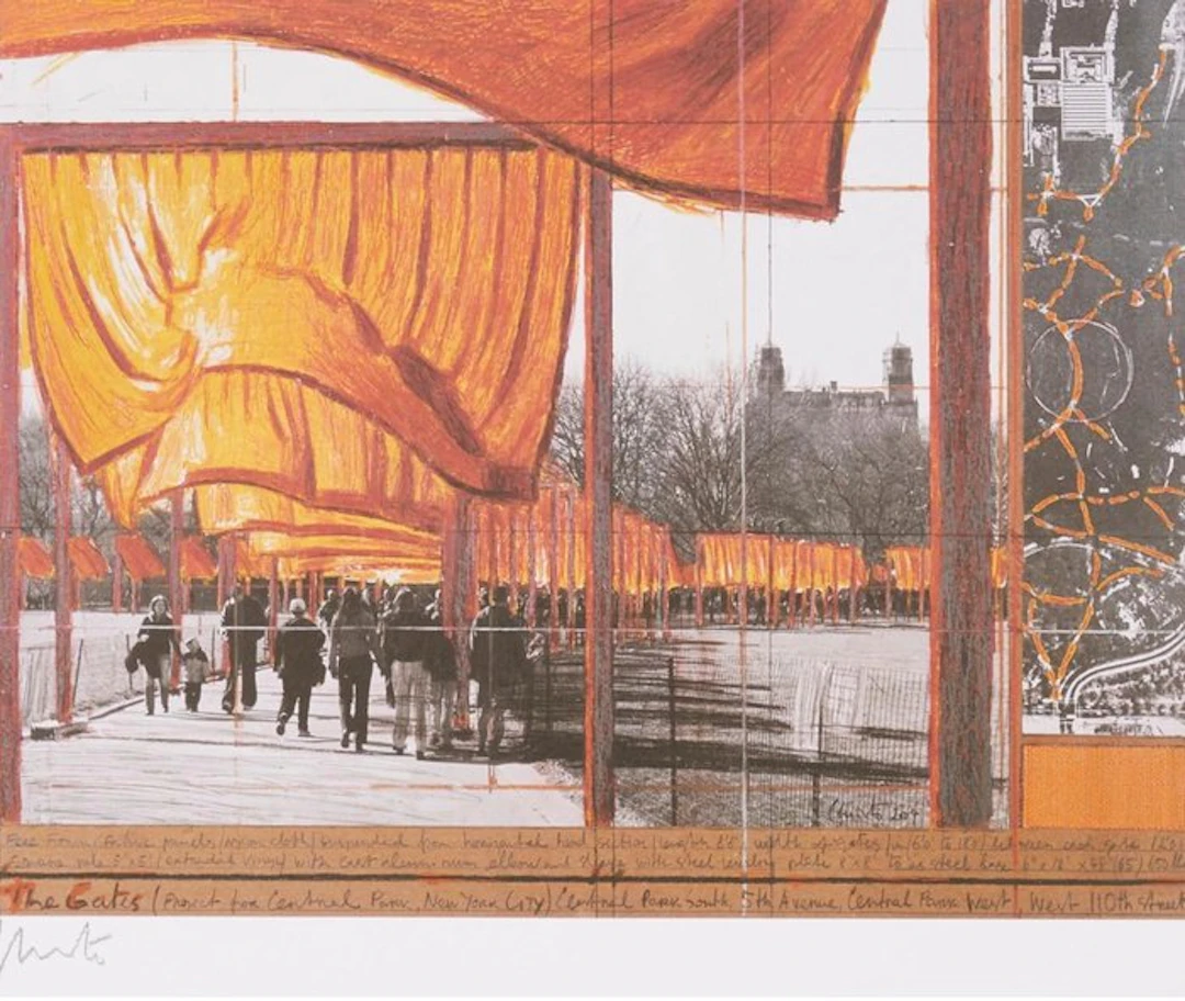 Christo (1935-2020) - The Gates - Project for Central Park