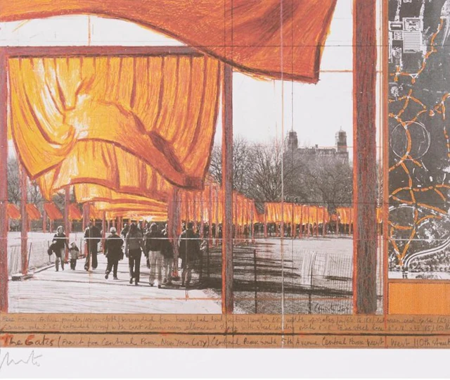 Christo (1935-2020) - The Gates - Project for Central Park