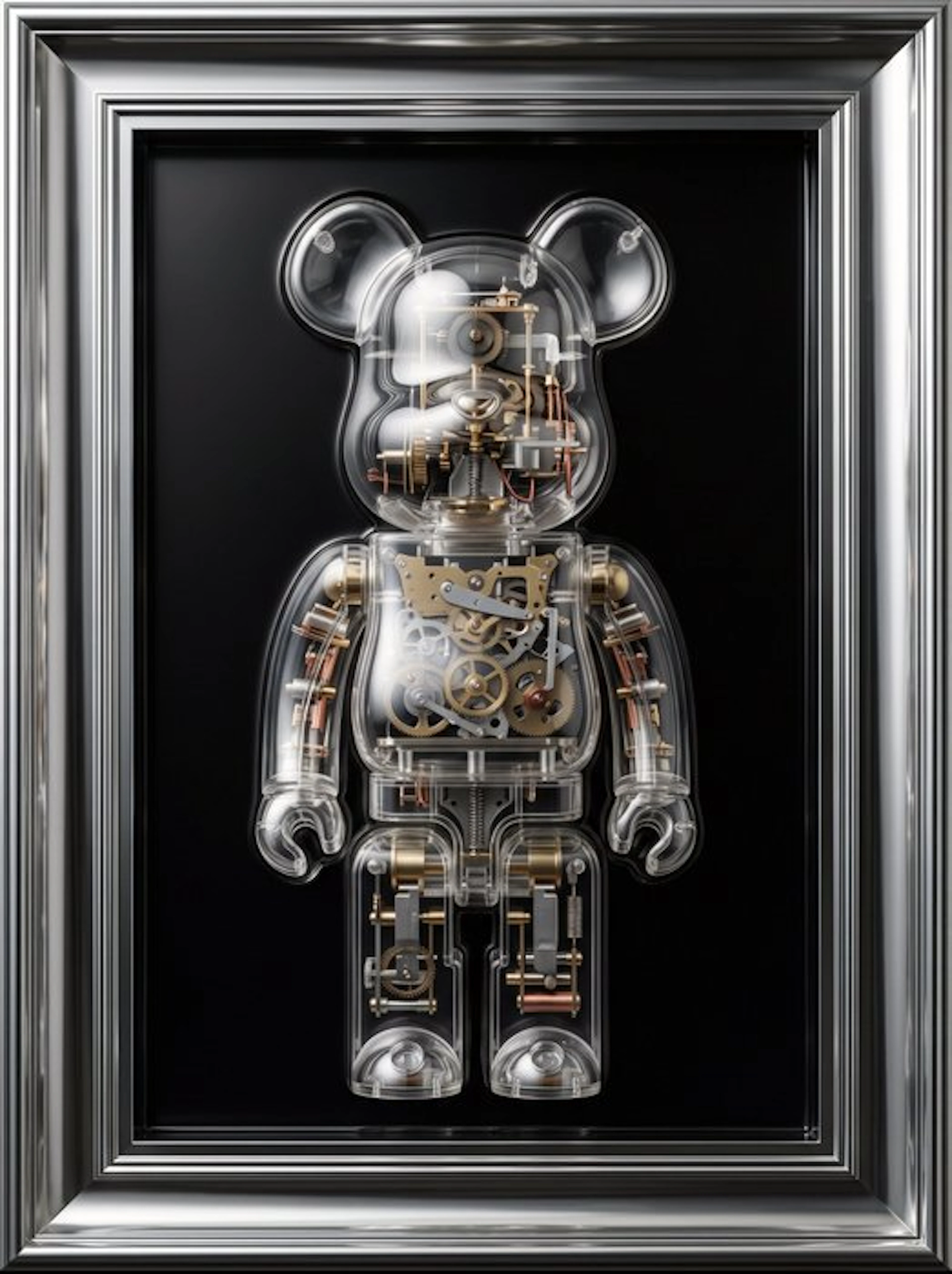 Artxlife - Transparent Mechanical Bearbrick