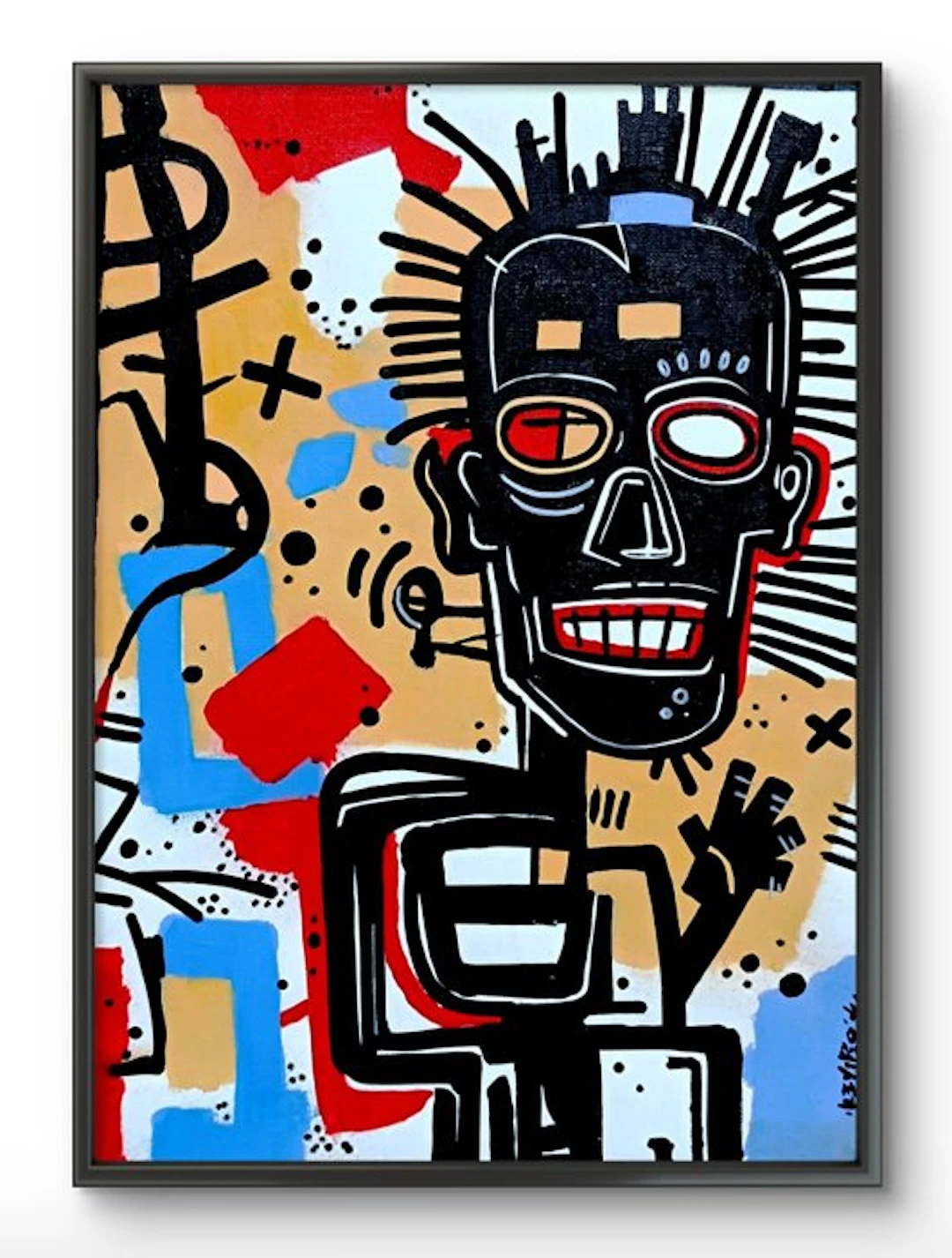 Le Viro (1983) - Hola! (Original Artwork on canvas)