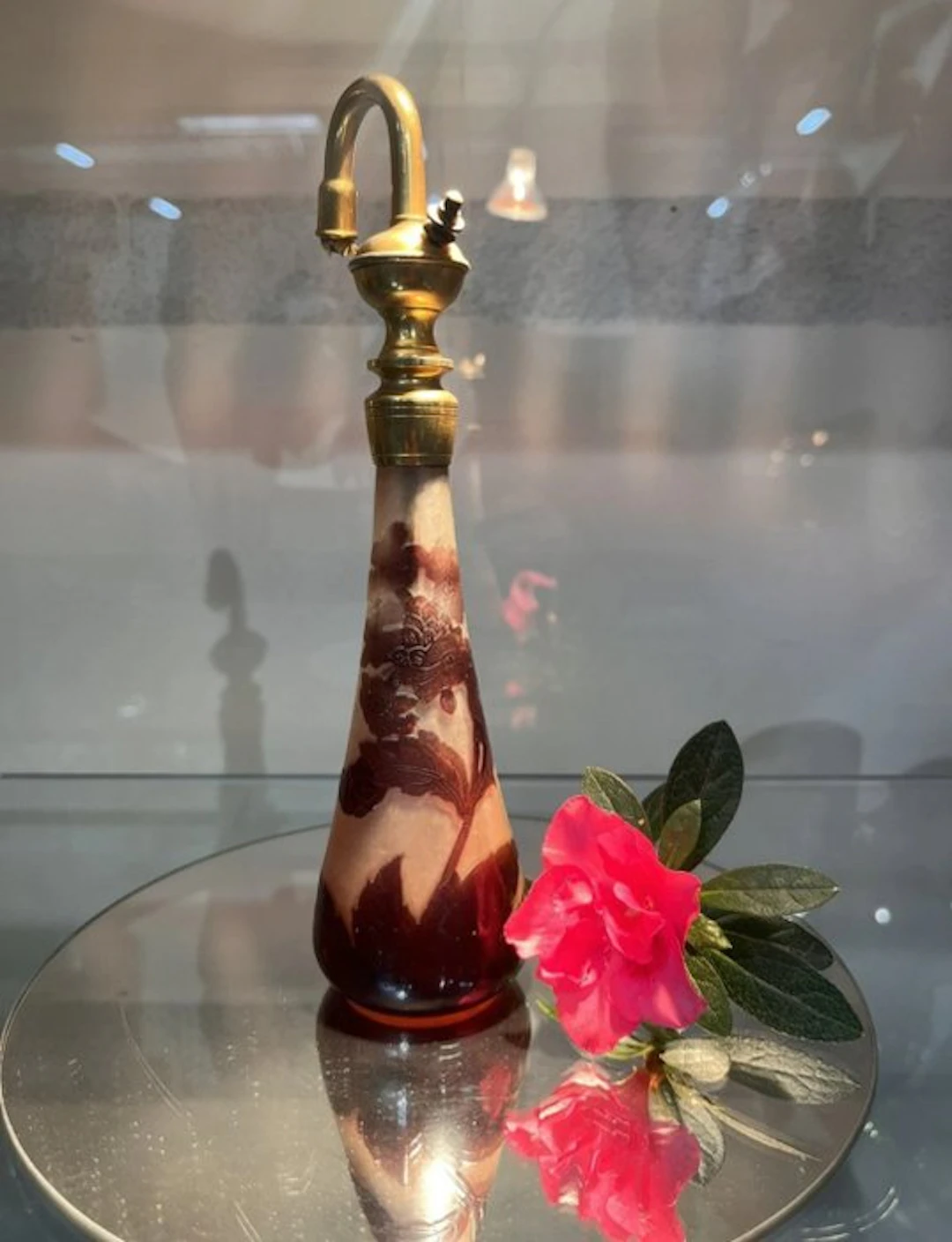 Emile Gallé - Vase - Glass - spray bottle