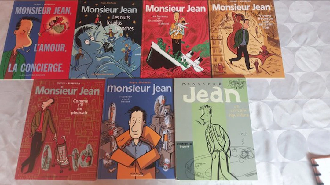 Monsieur Jean T1 à T7 - Série complète - 7x C - EO/Ré - 7 Album - 1999/2005