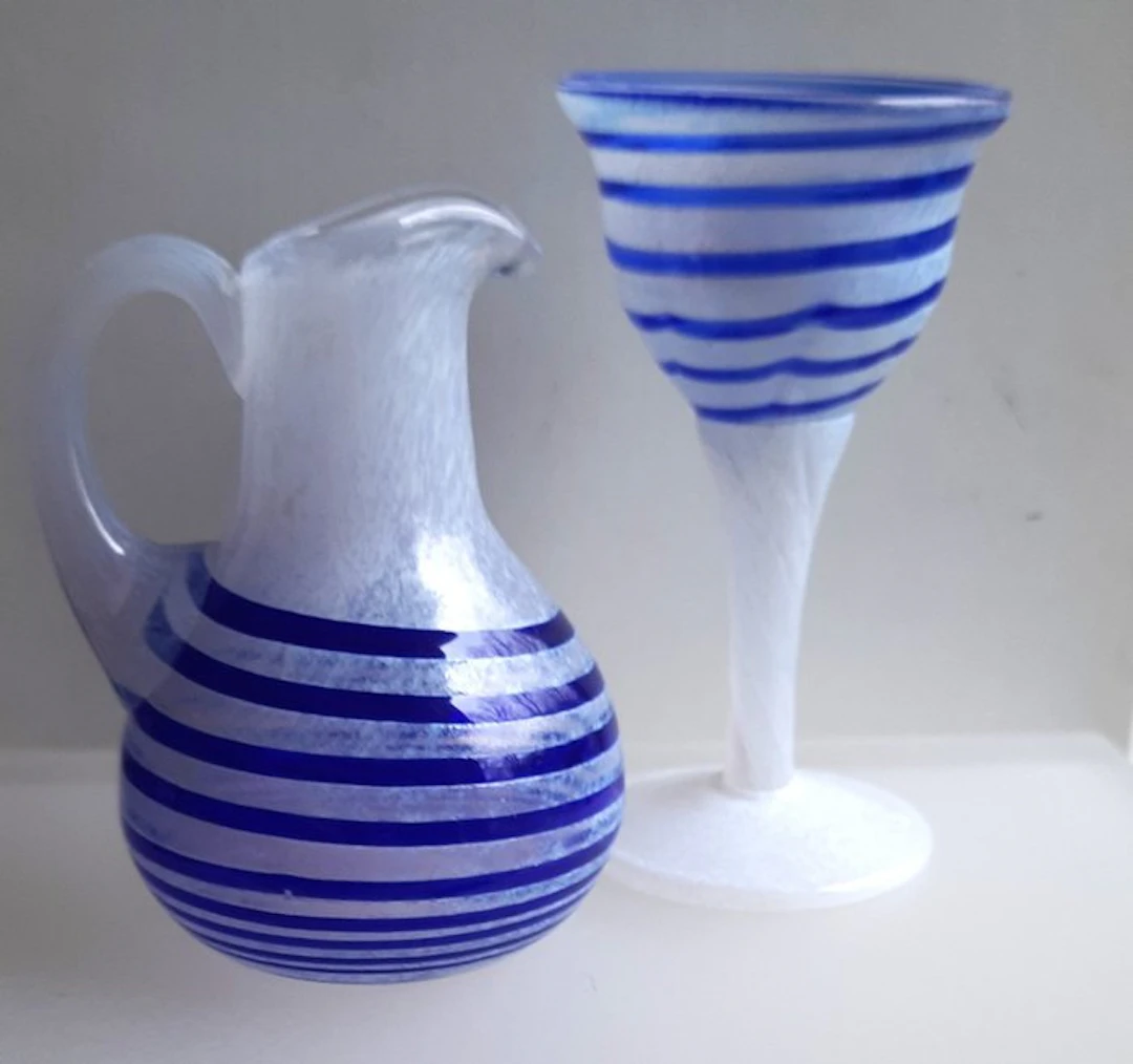 Kosta Boda - Ulrica Hydman-Vallien - Ewer (2) - Glass - Kosta Boda Miniatures