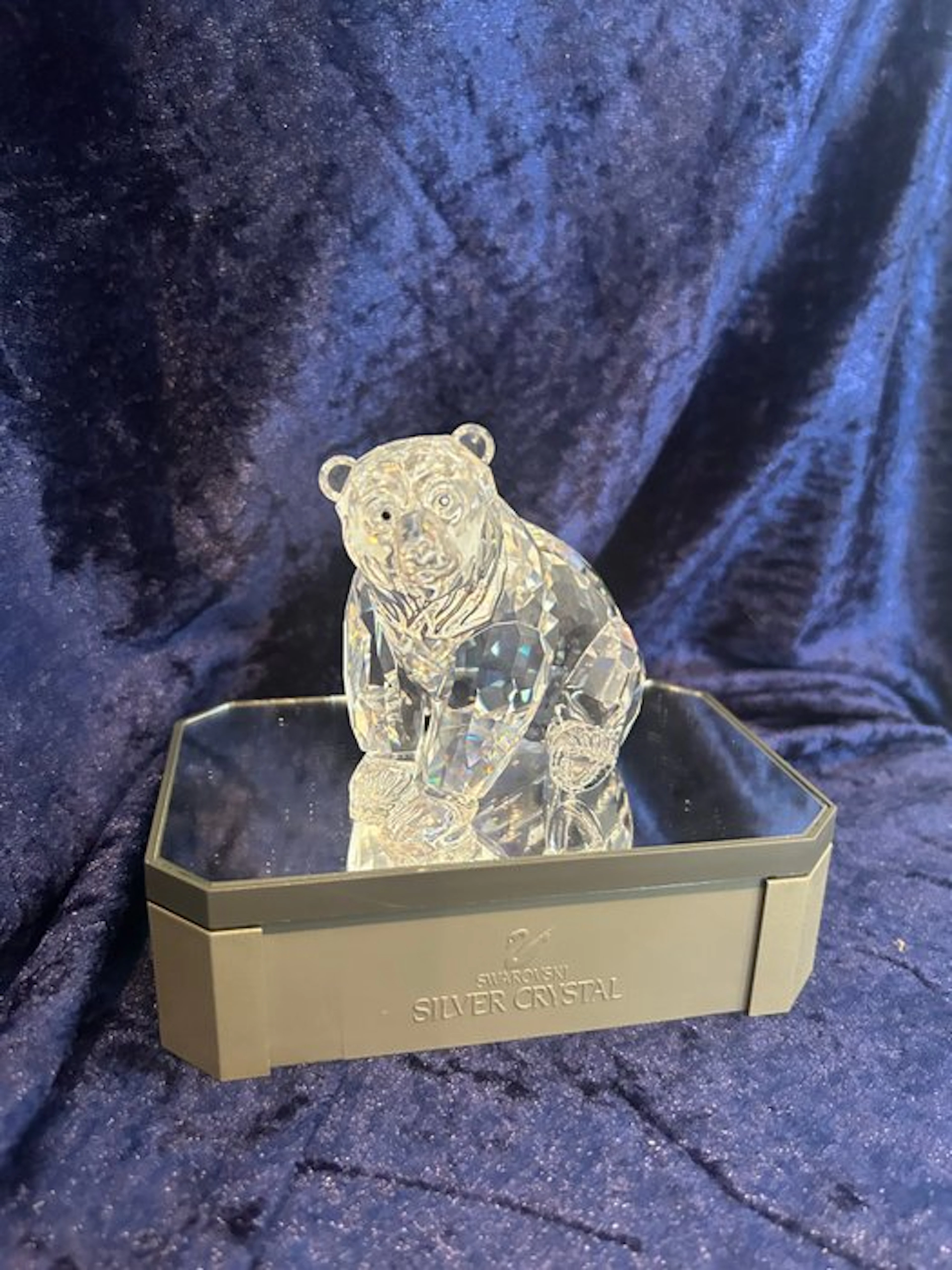 Swarovski - Figurine - Grizzly beer - 243880 - Box + Certificate - Crystal