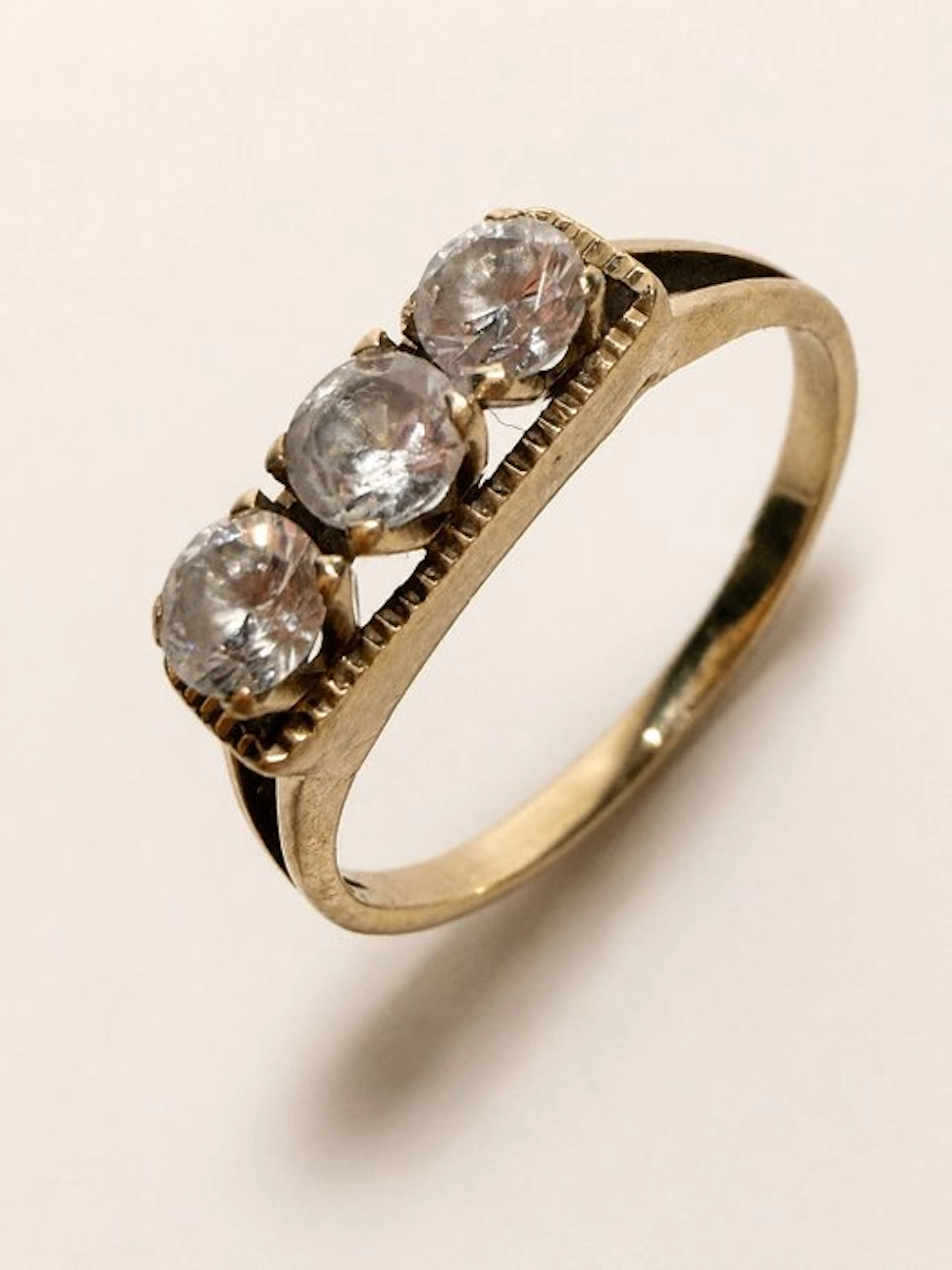 14 kt. - Yellow gold, Diamond - Ring