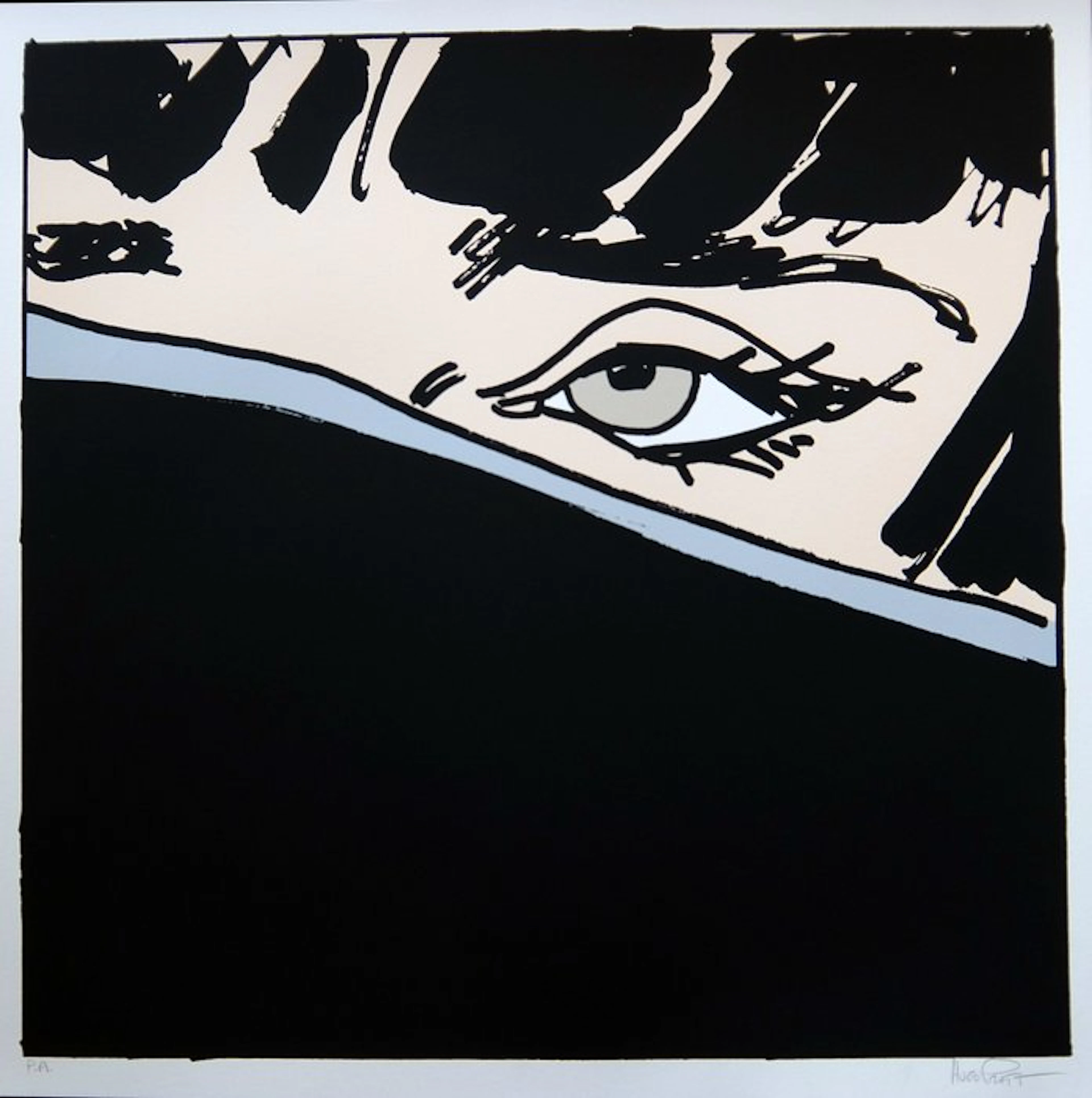 Pratt, Hugo - 1 Silkscreen - Corto Maltese - Tango - 1986