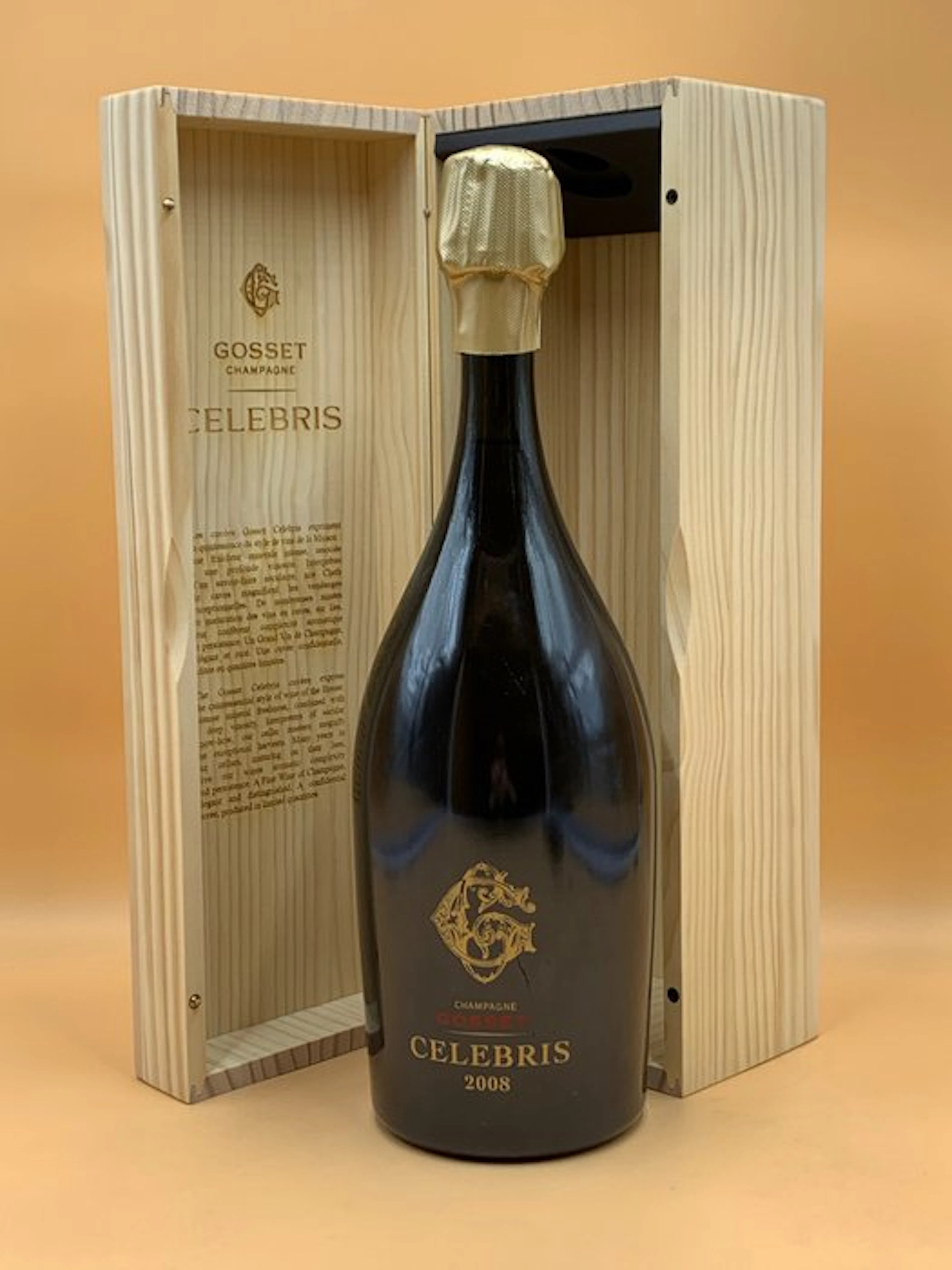 Gosset, Célébris "Vintage 2008" - Champagne Brut - 1 Magnum (1.5L)