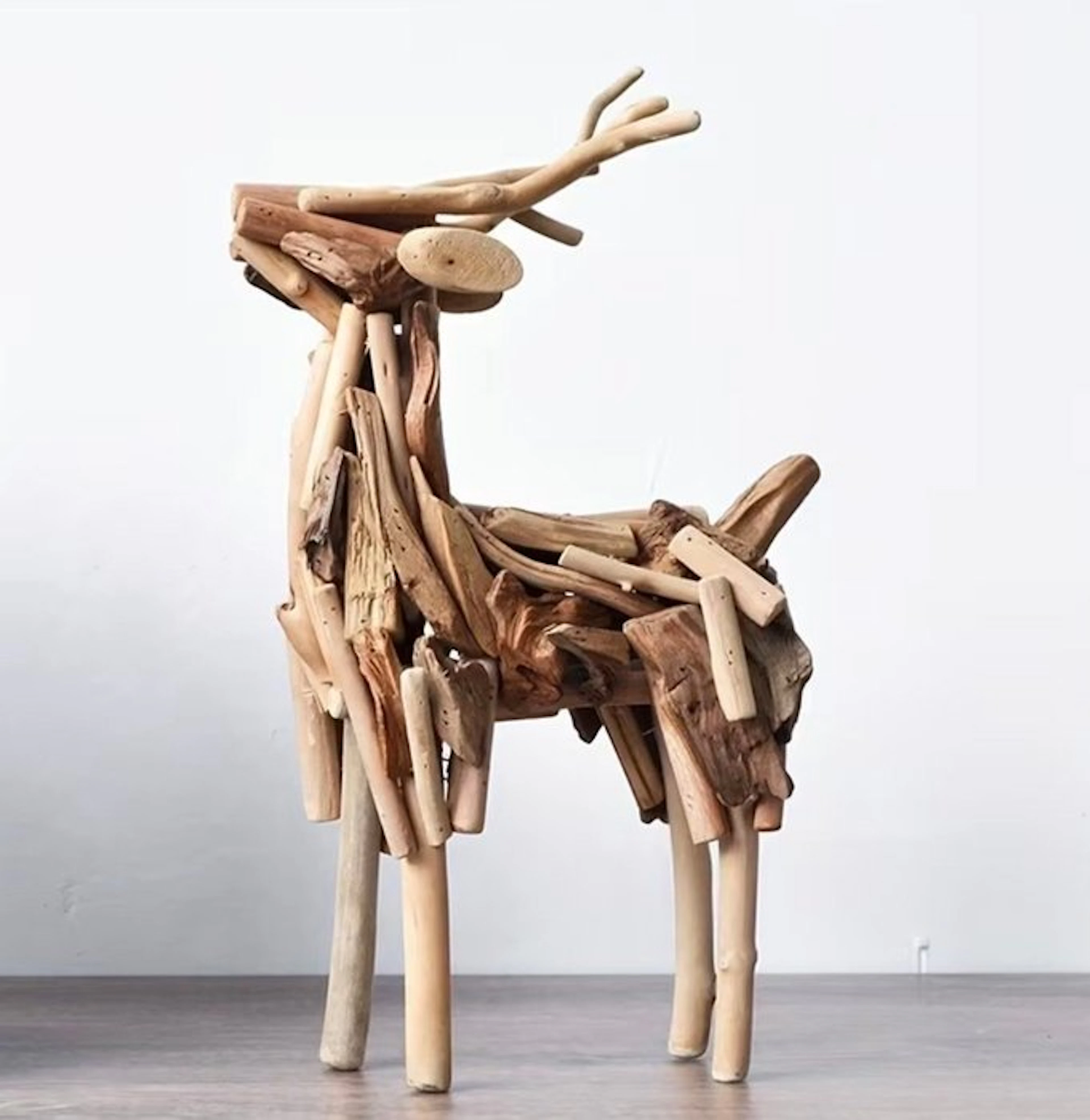 Unknown - Figure - Driftwood Deer - Wood, Driftwood
