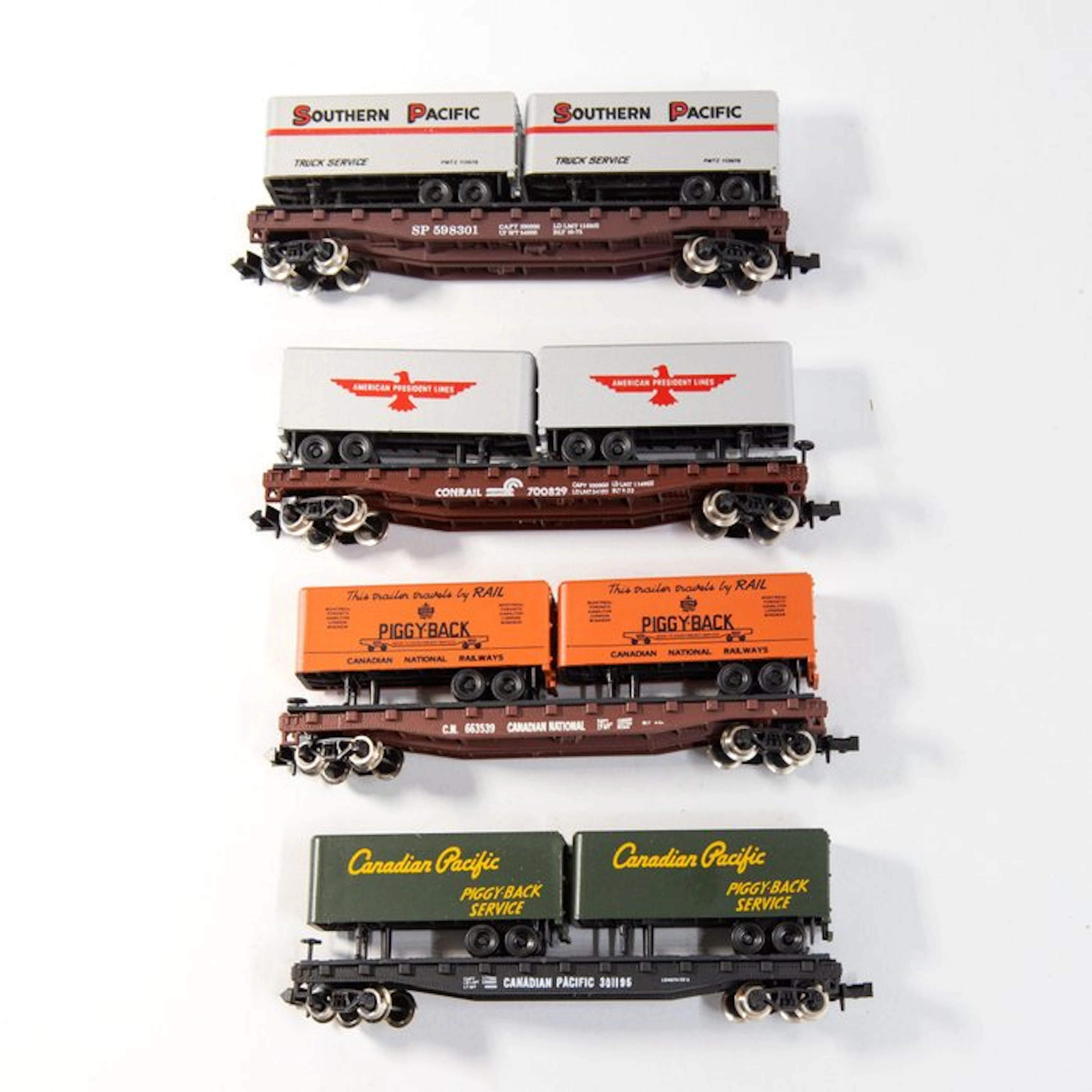 Atlas N - 3744/3753/3754/3755 - Model train freight...