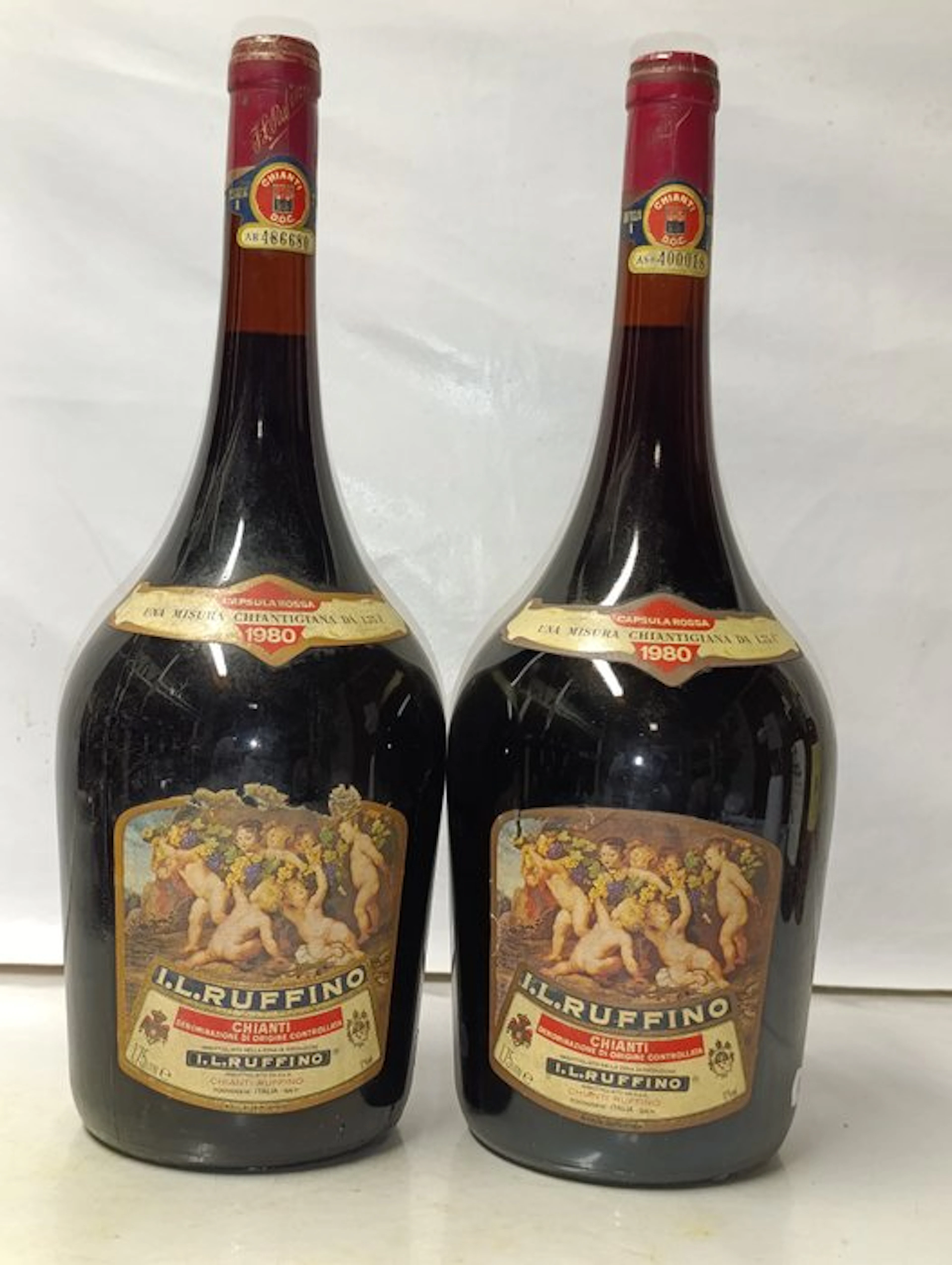 1980 I.L.Ruffino - Chianti DOC - 2 x 1,75