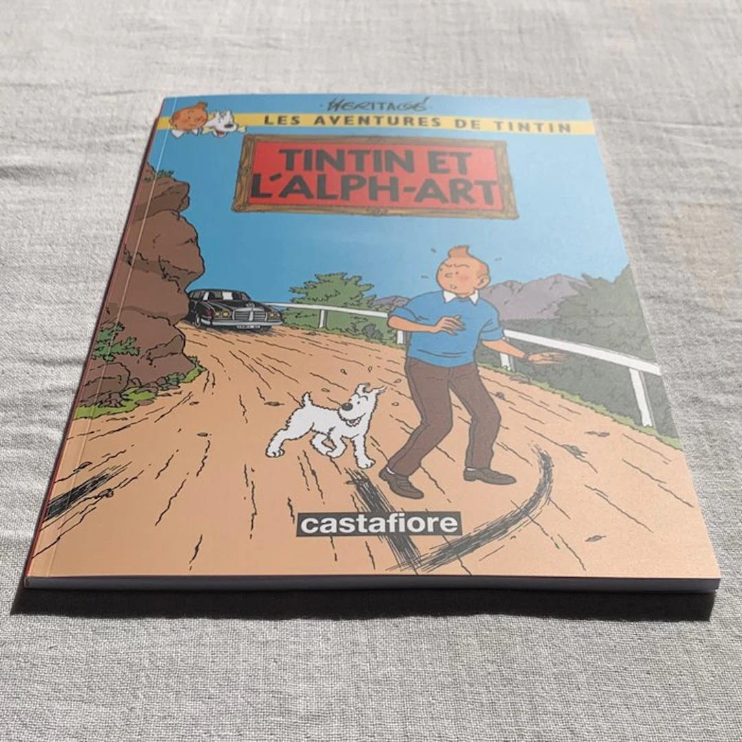 Rodier, Yves - Tintin et l'Alph-Art - 1 Album - Limited and numbered edition