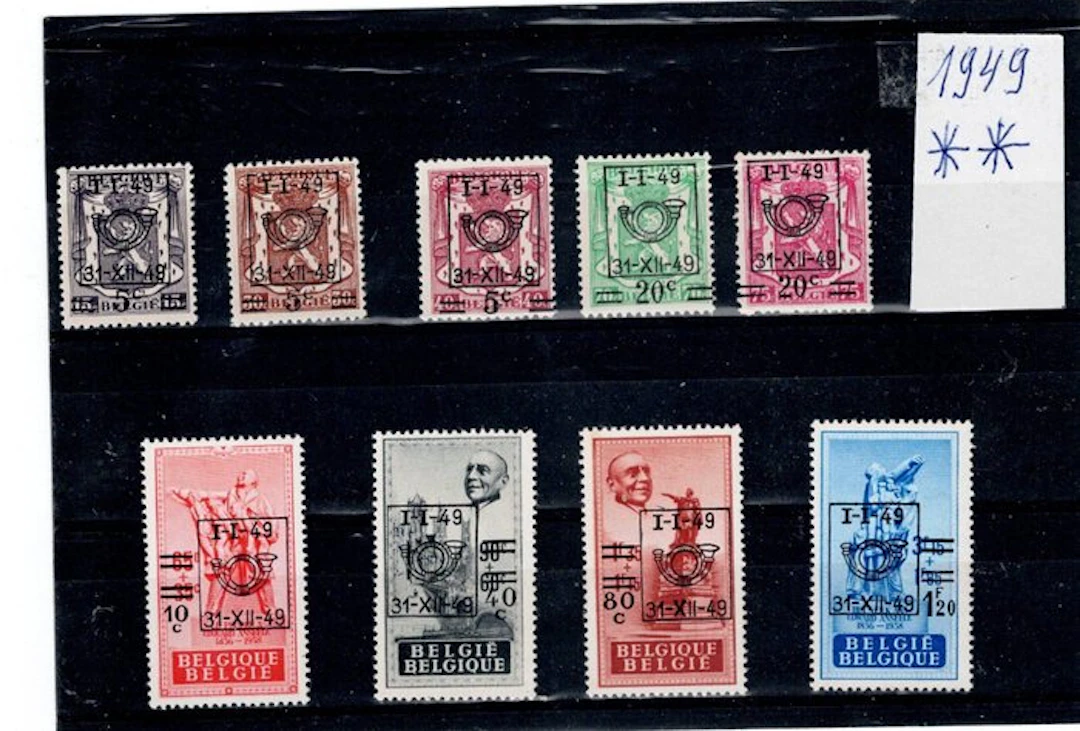 Belgium - Year 1949