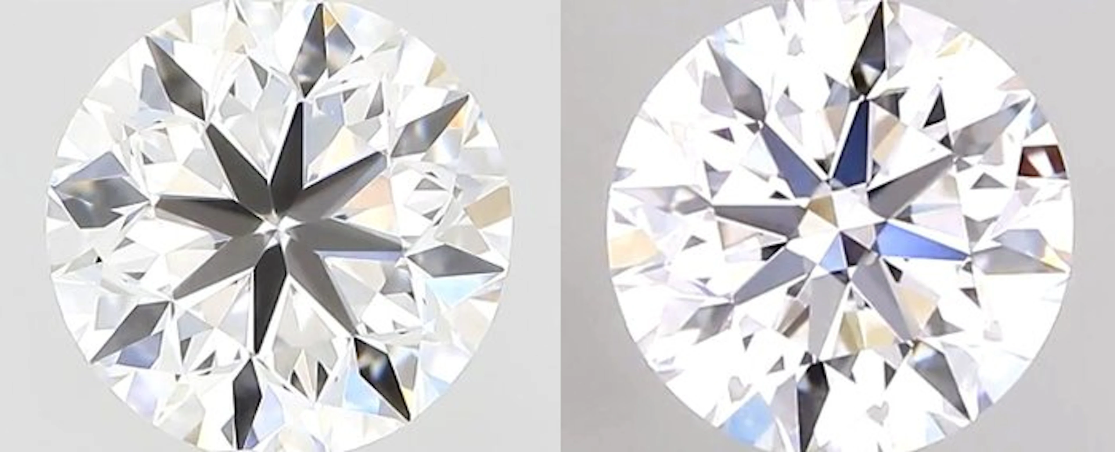 No reserve price - 2 pcs Diamond (Natural) - 1.00 ct...