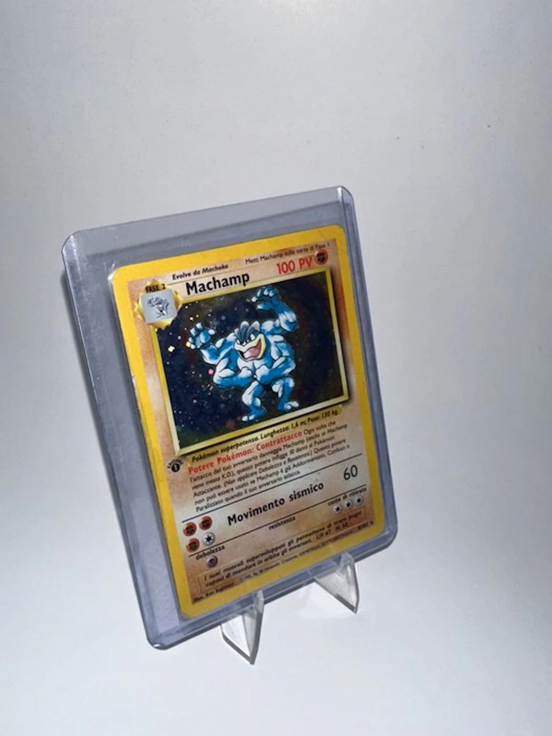 Pokémon - 1 Card - Machamp 8/102 Foil, First edition - WOTC - Base set