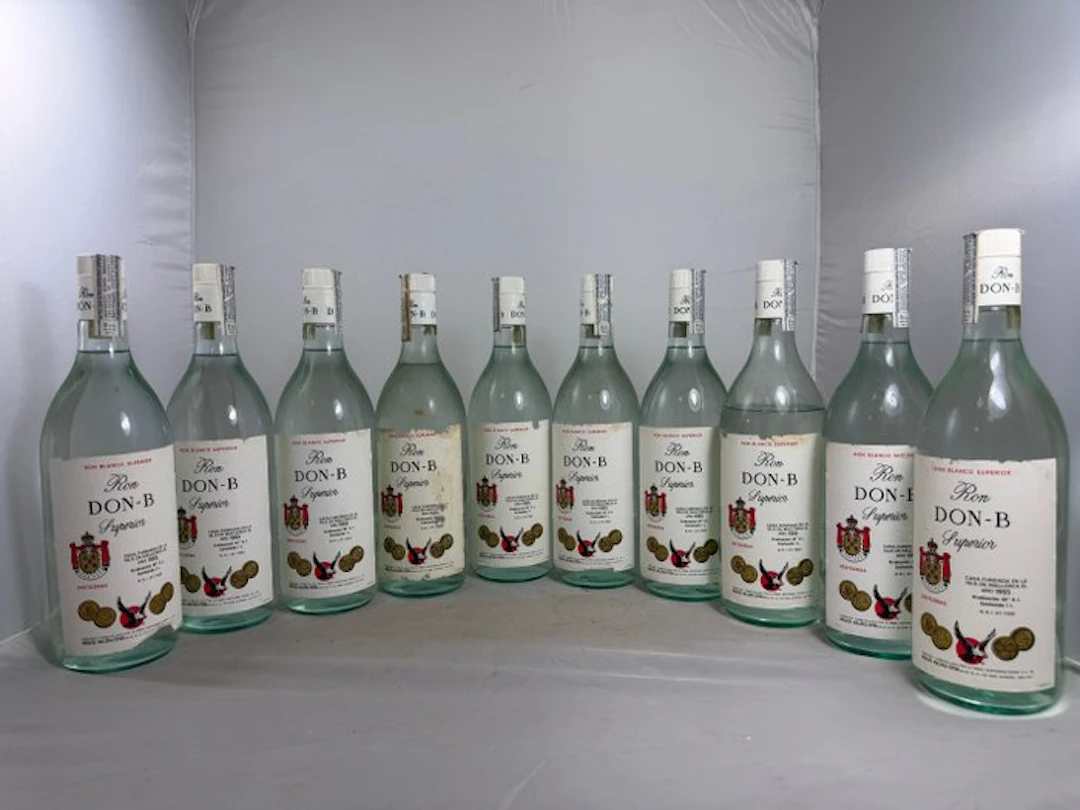 Don-B - Ron Superior - b. 1980s - 1.0 Litre - 10 bottles